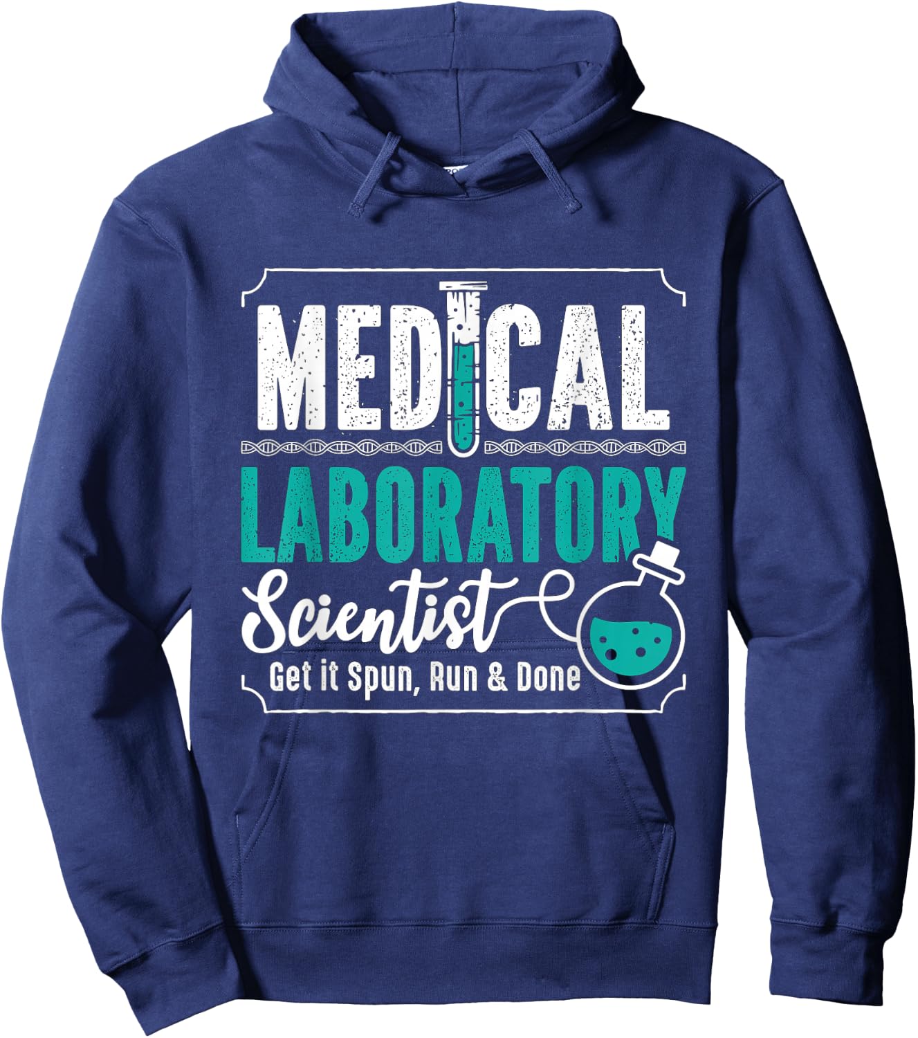 Medical Laboratory Scientist Lab Tech Laboratory Technician Hoodie - Hoodie | Navy