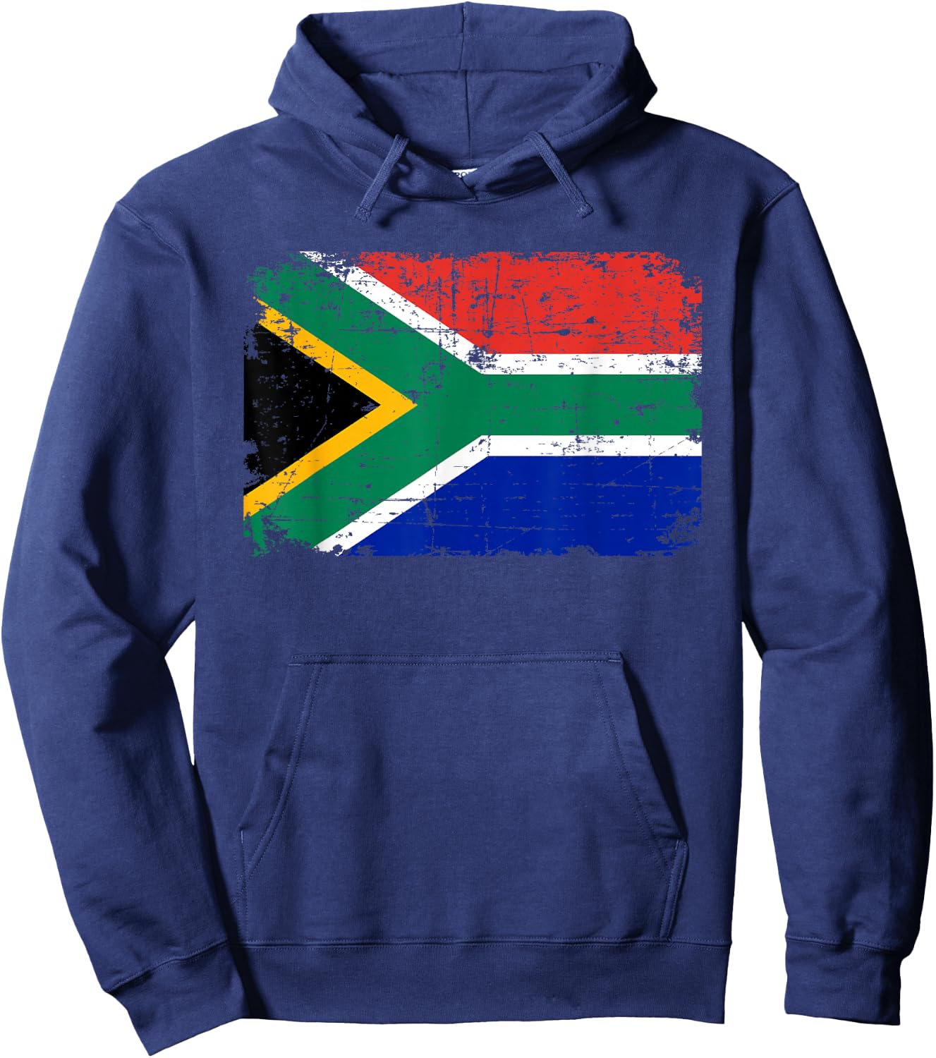 South Africa Flag Hoodie - Hoodie | Navy
