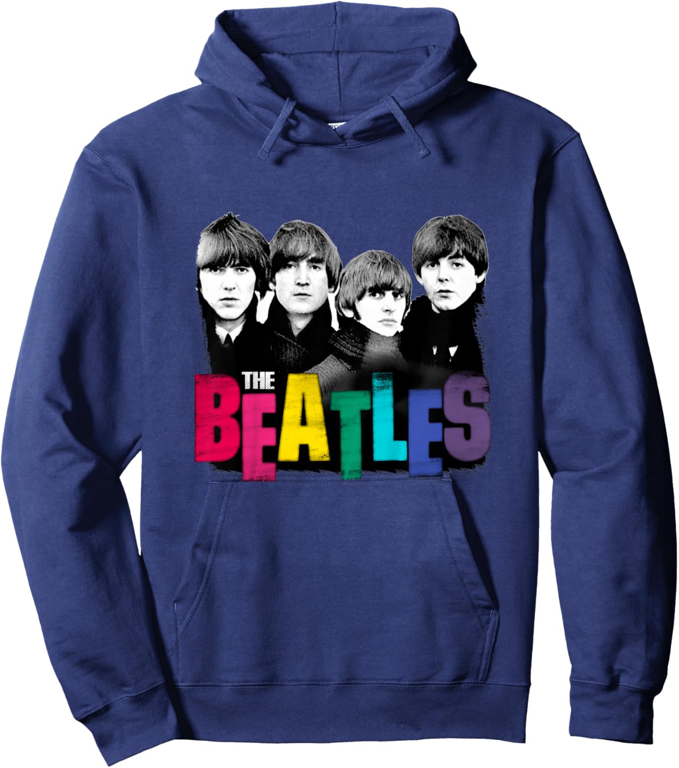 Kids The Beatles Colorful Hoodie - Hoodie | Navy