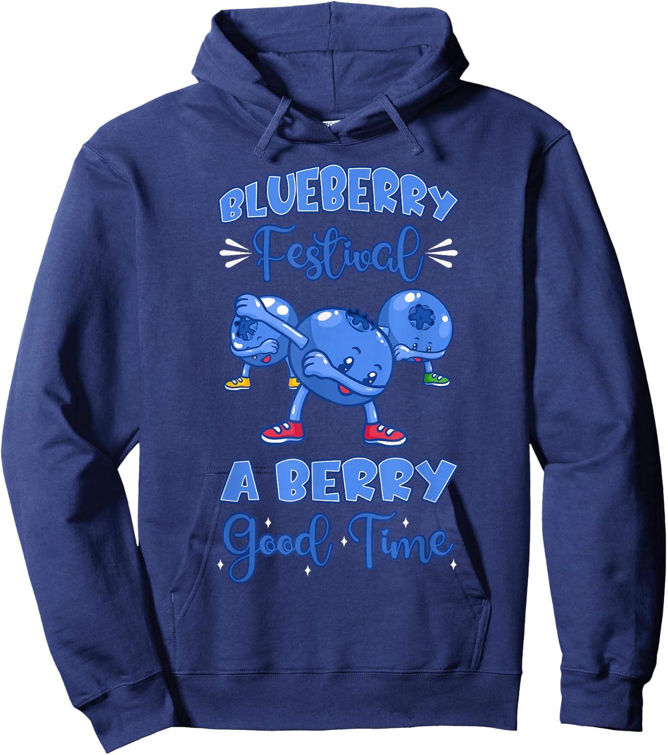 Blueberries Cookies Fruitivore Accessory Fruits Hoodie - Hoodie | Navy