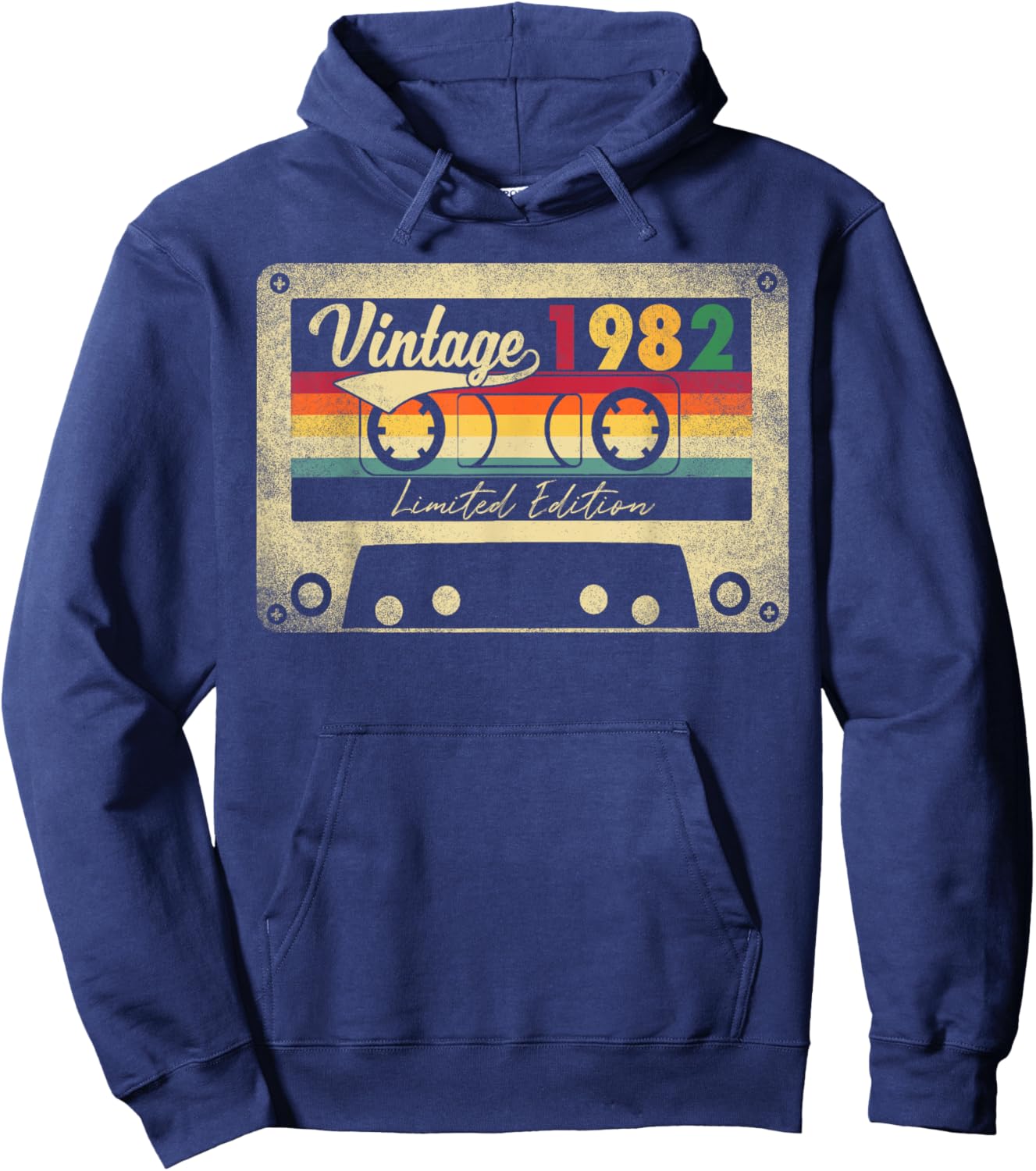 Limited Edition Vintage Best Of 1982 43rd Birthday Gift Hoodie - Hoodie | Navy