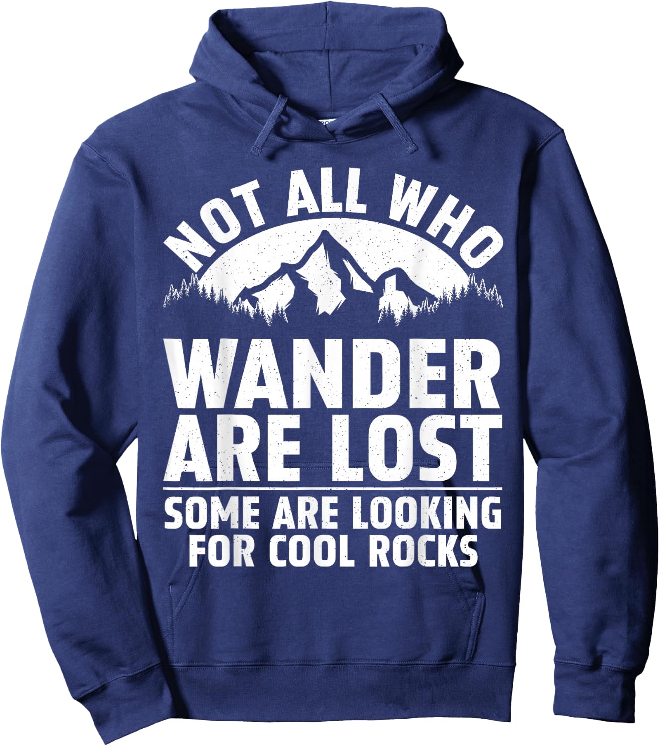 Rock Collecting Art Women Rockhound Rock Collector Hoodie - Hoodie | Navy