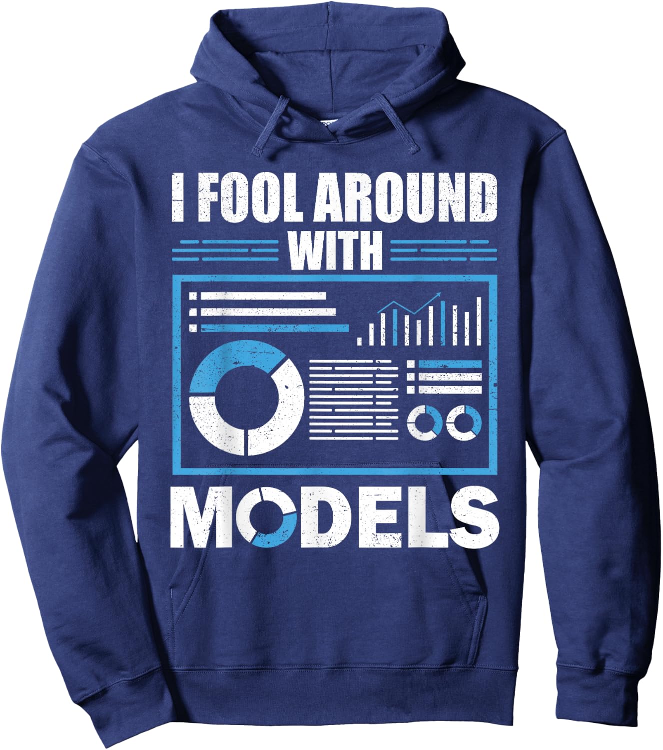 Funny Data Analyst Hoodie - Hoodie | Navy
