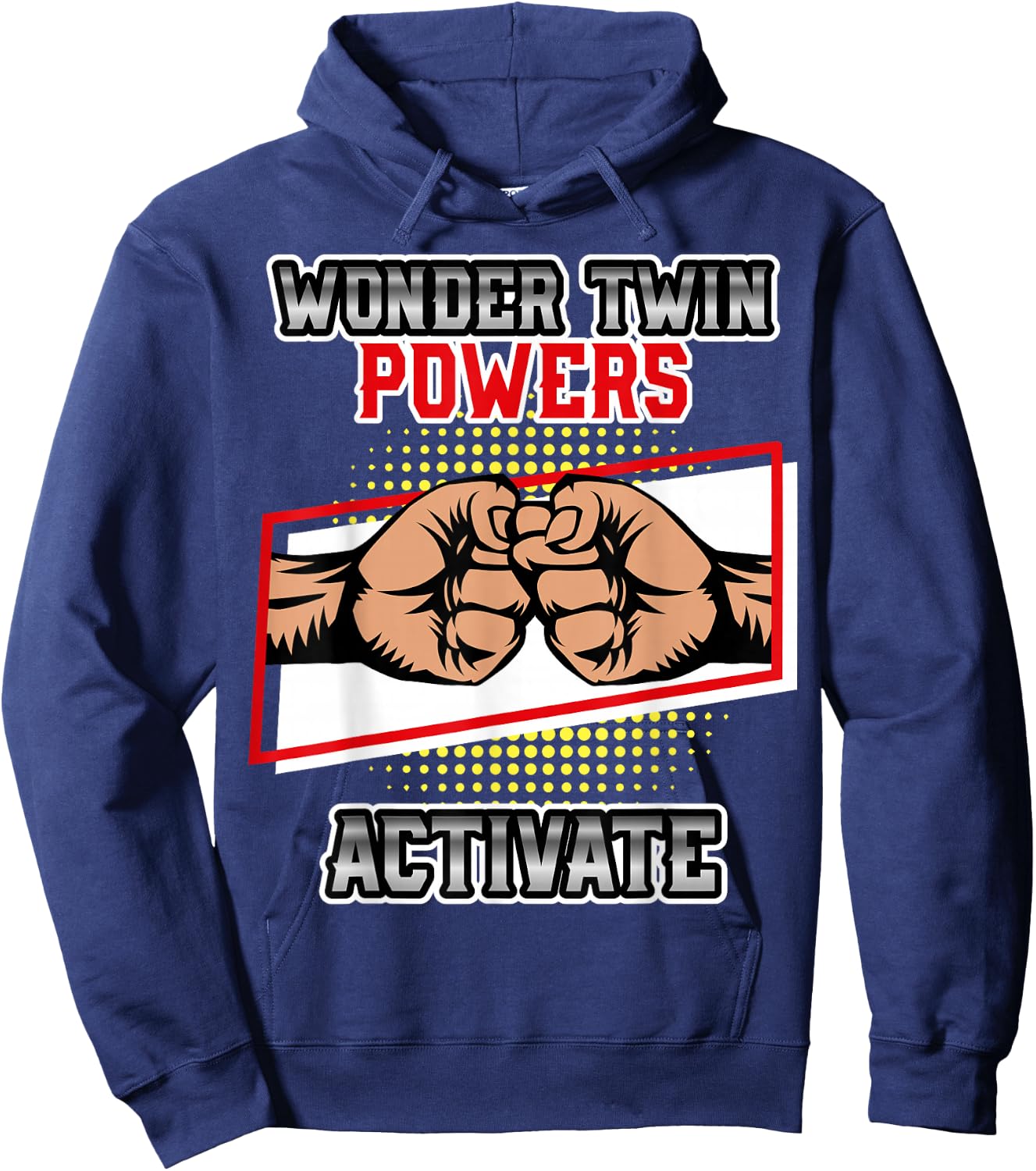 Wonder Twin Powers Activated Shirt, Sibling Shirt Hoodie - Hoodie | Navy