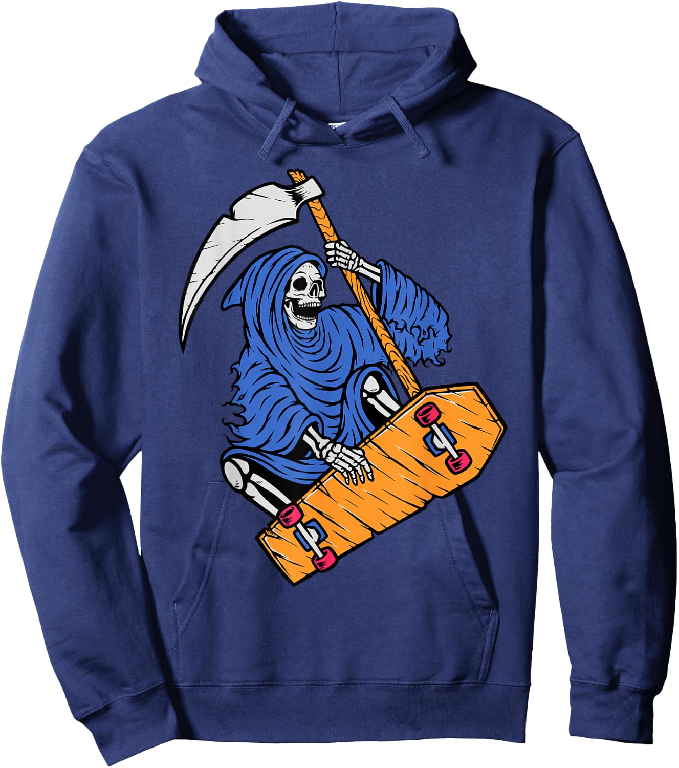 Halloween Skateboard Shirt Skateboarding Men Skateboarding Hoodie - Hoodie | Navy