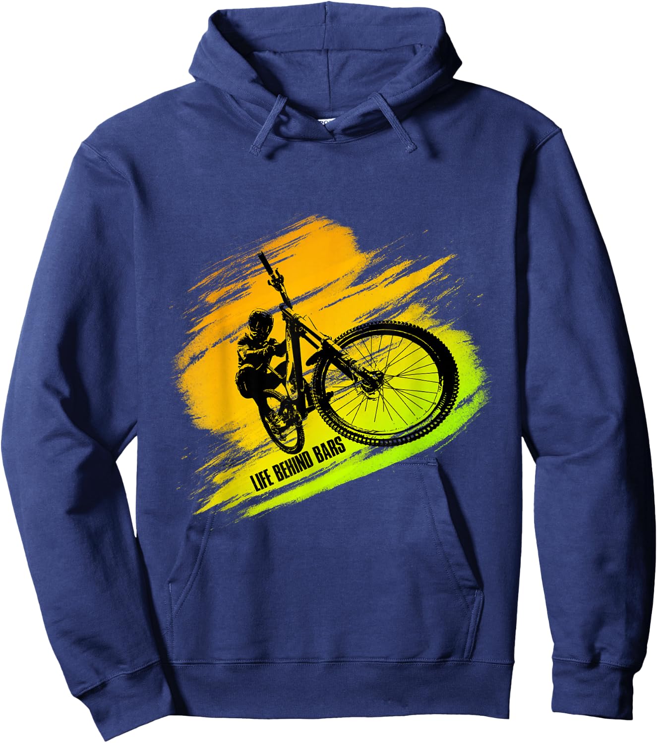 cool Bmx Biking Gift bicycle, biker, track & Racing Love Hoodie - Hoodie | Navy