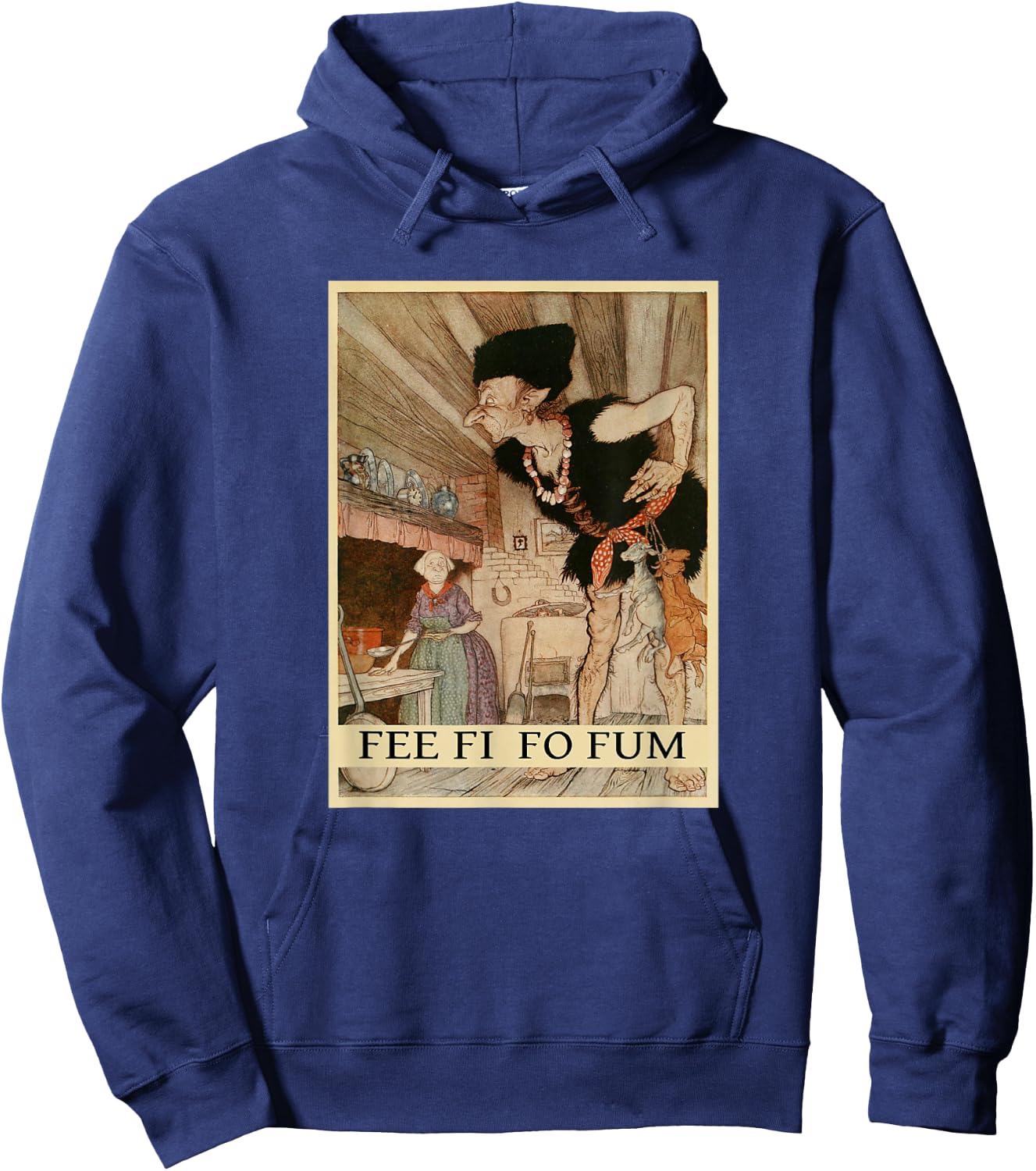 Fee Fi Fo Fum Hoodie - Hoodie | Navy