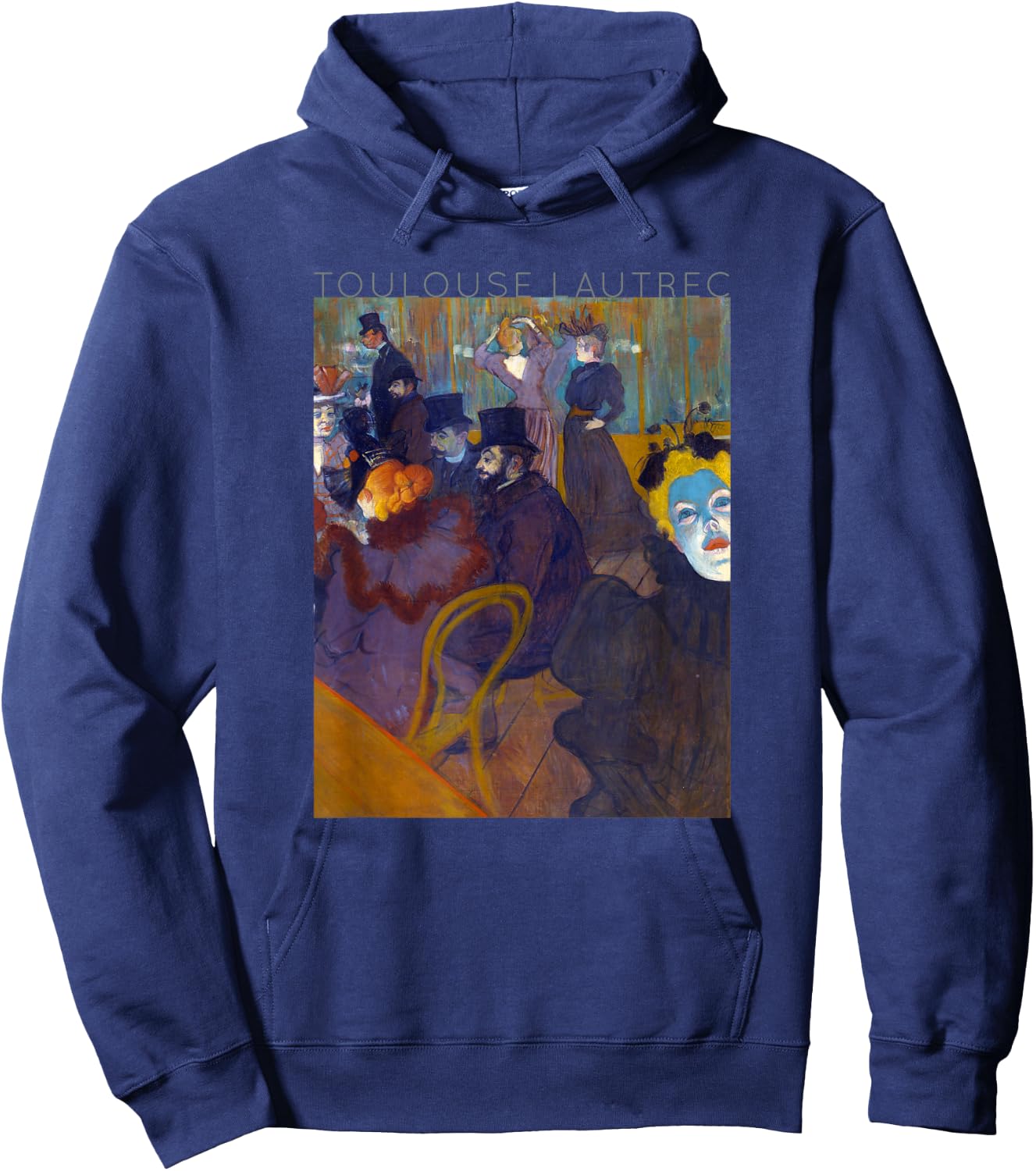 Toulouse Lautrec for Artists Hoodie - Hoodie | Navy