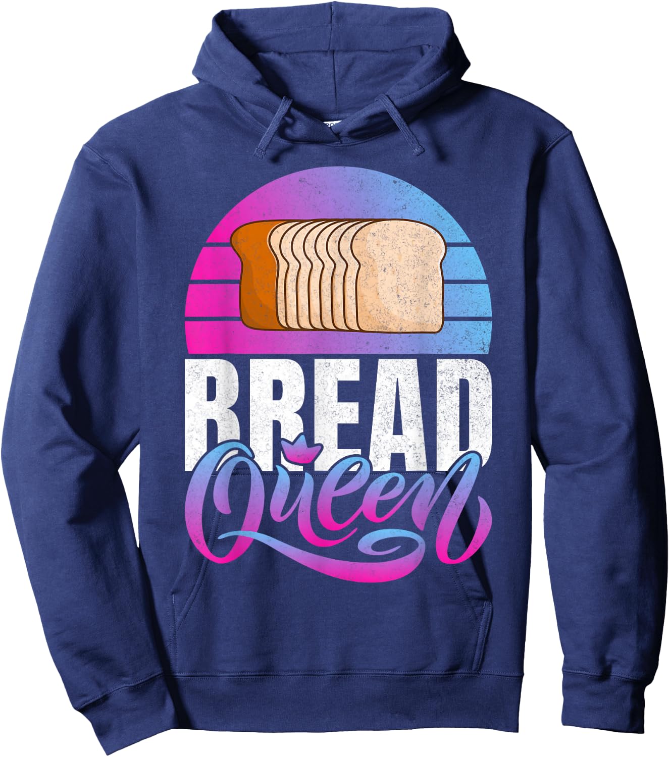 Bread Queen Bread Baking Hoodie - Hoodie | Navy