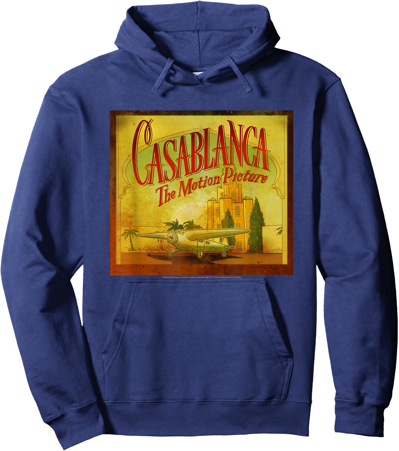 Casablanca Through The Window Hoodie - Hoodie | Navy