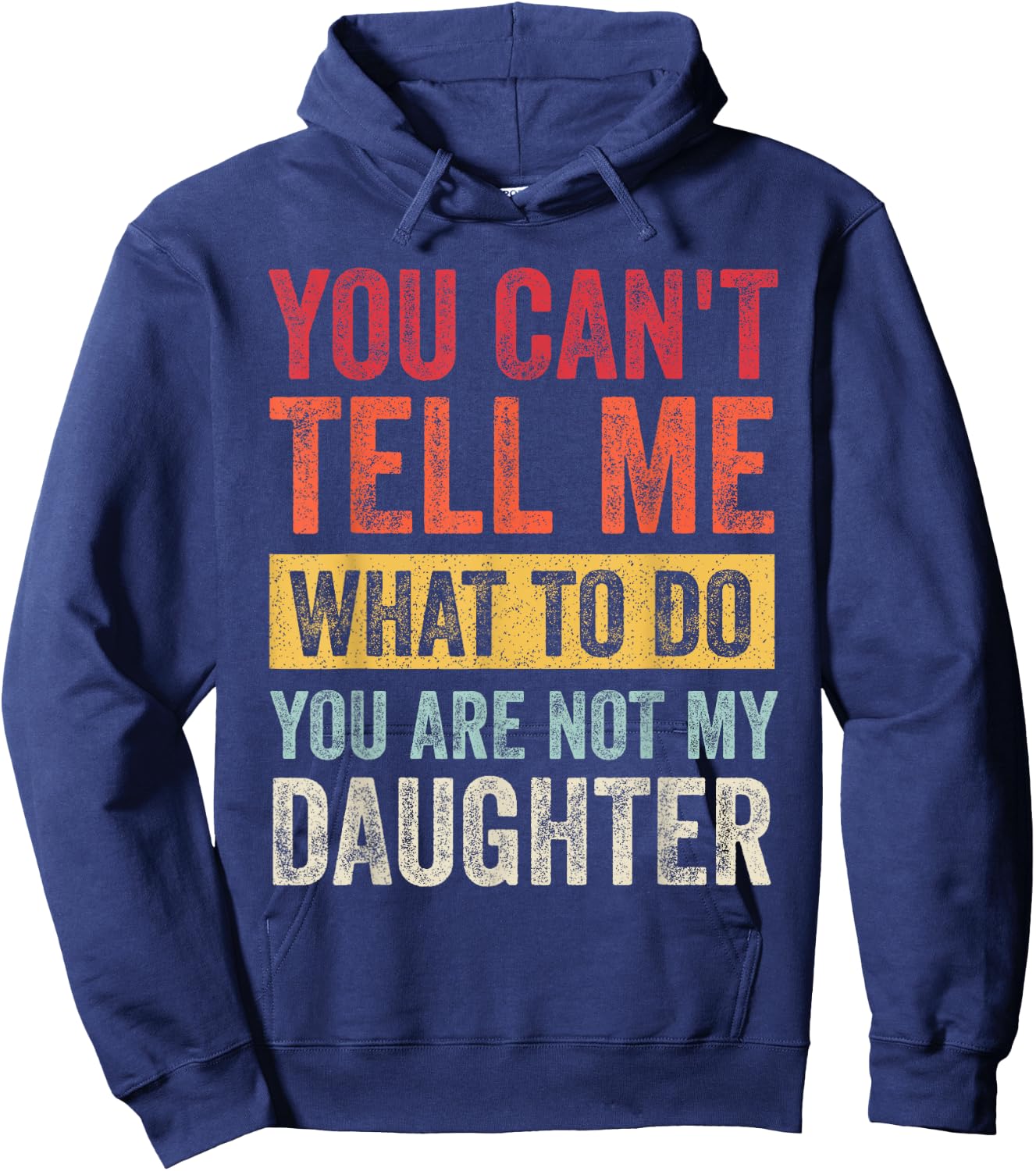 Funny Father Daddy Gifts Men From Daughter Fathers Day Dad Hoodie - Hoodie | Navy