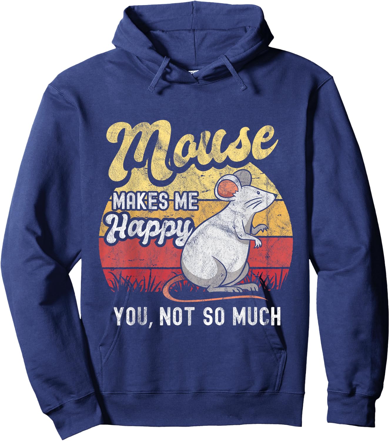 Mouse Mice Rat Pet Rodent Men Women Kids Gerbil Maus Ratón Hoodie - Hoodie | Navy