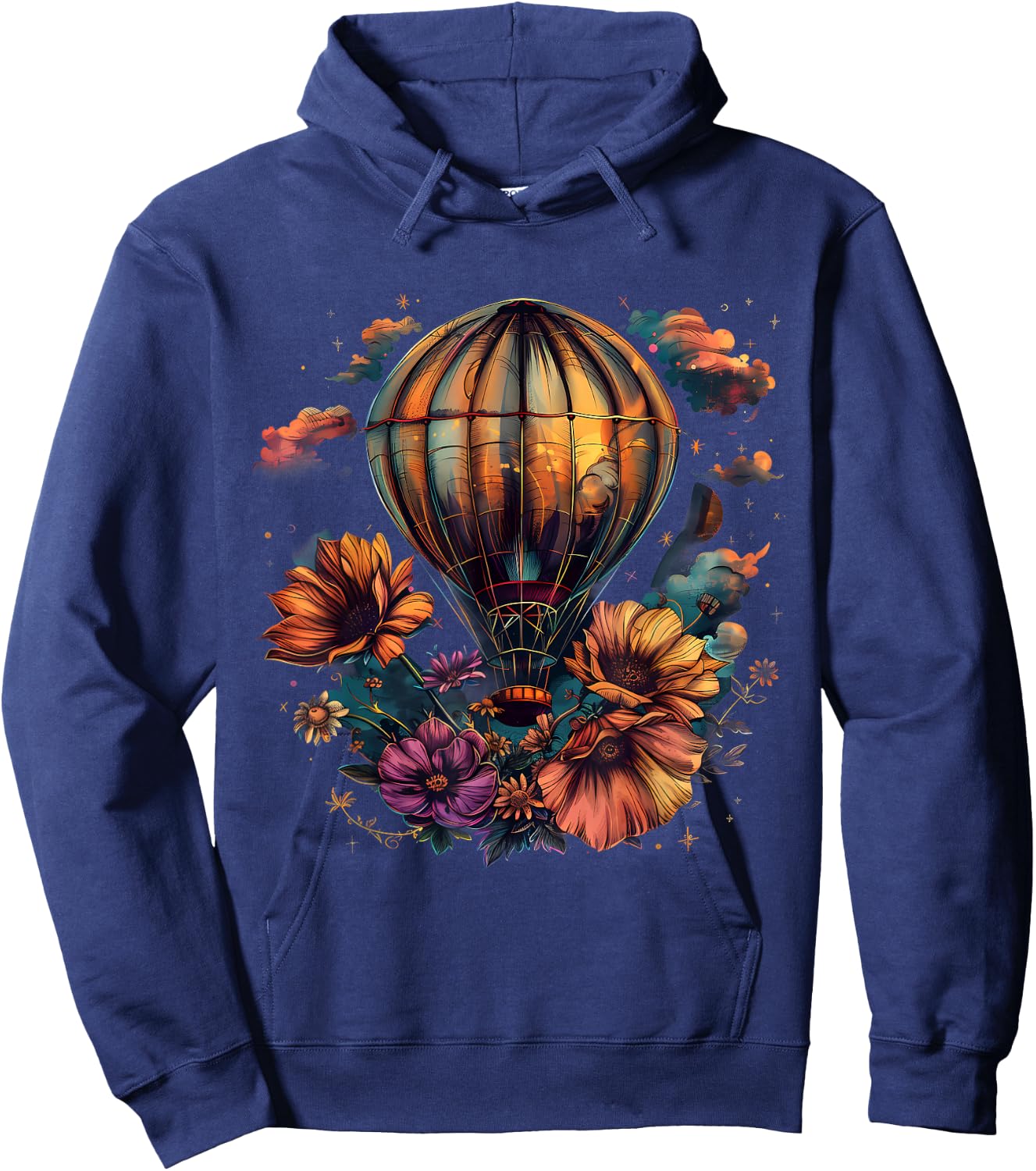 Hot Air Balloon Ride Festival Hot Air Ballooning Hoodie - Hoodie | Navy