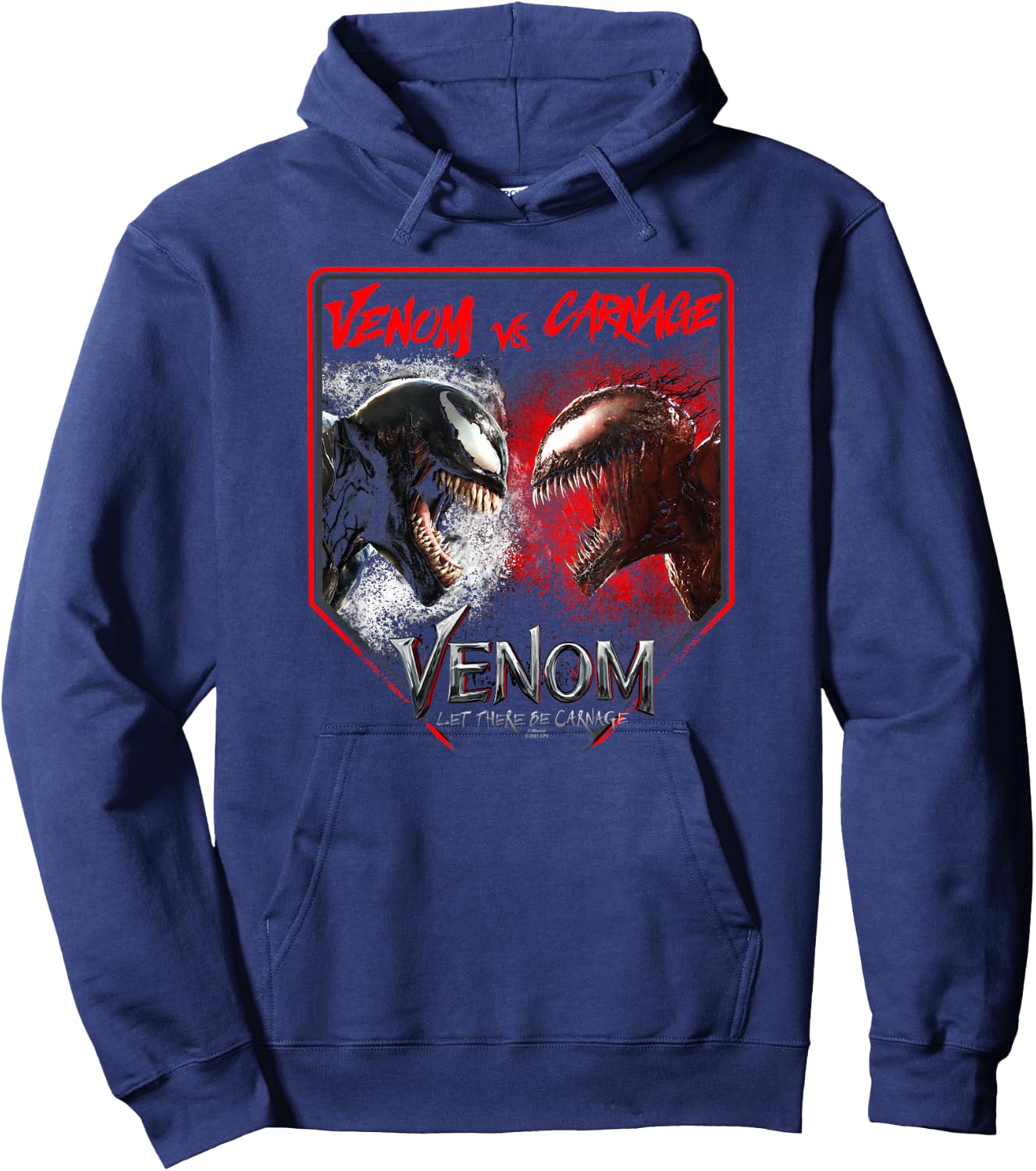 Marvel Venom: Battle for Domination Small Hoodie - Hoodie | Navy
