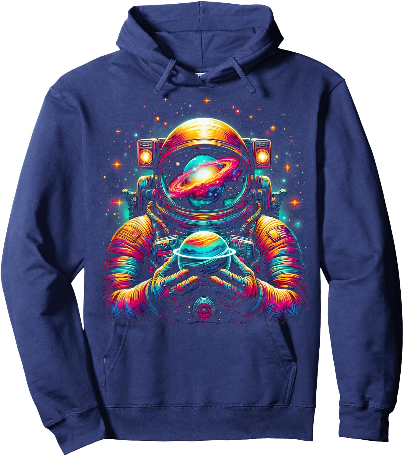 Astronaut Planets Astronaut Science Space Neptune Hoodie - Hoodie | Navy