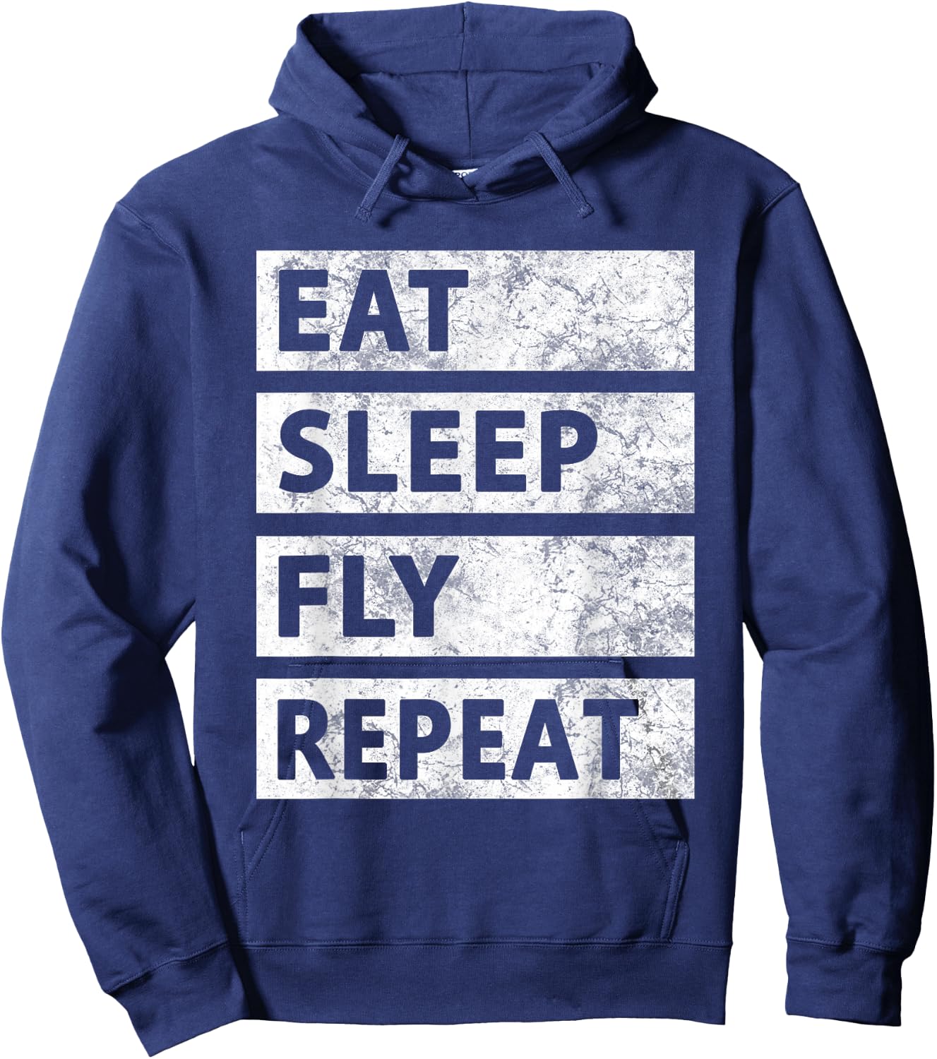 Drone Pilot Eat Sleep Fly Pilot Hoodie - Hoodie | Navy