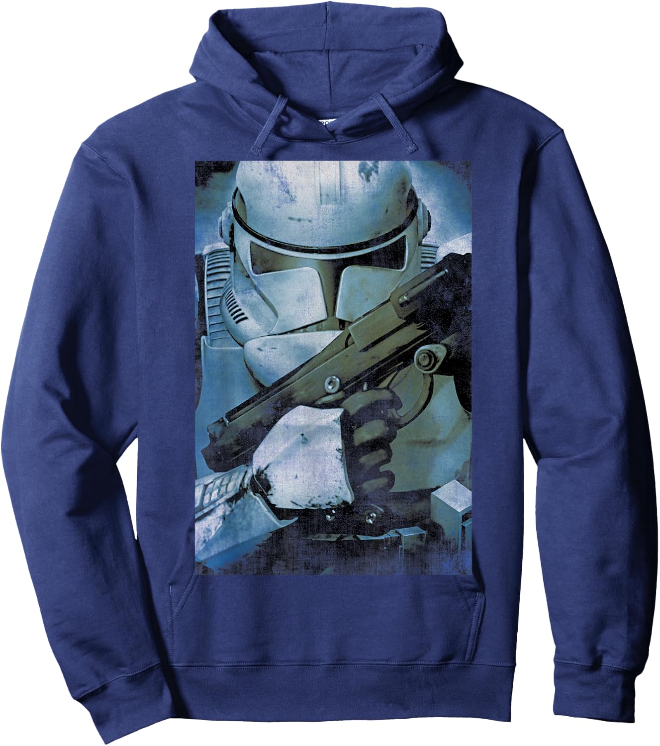 Star Wars Episode III Revenge of the Sith Clone Trooper Art Hoodie - Hoodie | Navy