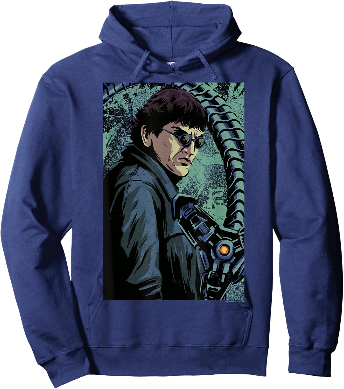 Marvel Spider-Man No Way Home Doctor Octopus Portrait Hoodie - Hoodie | Navy