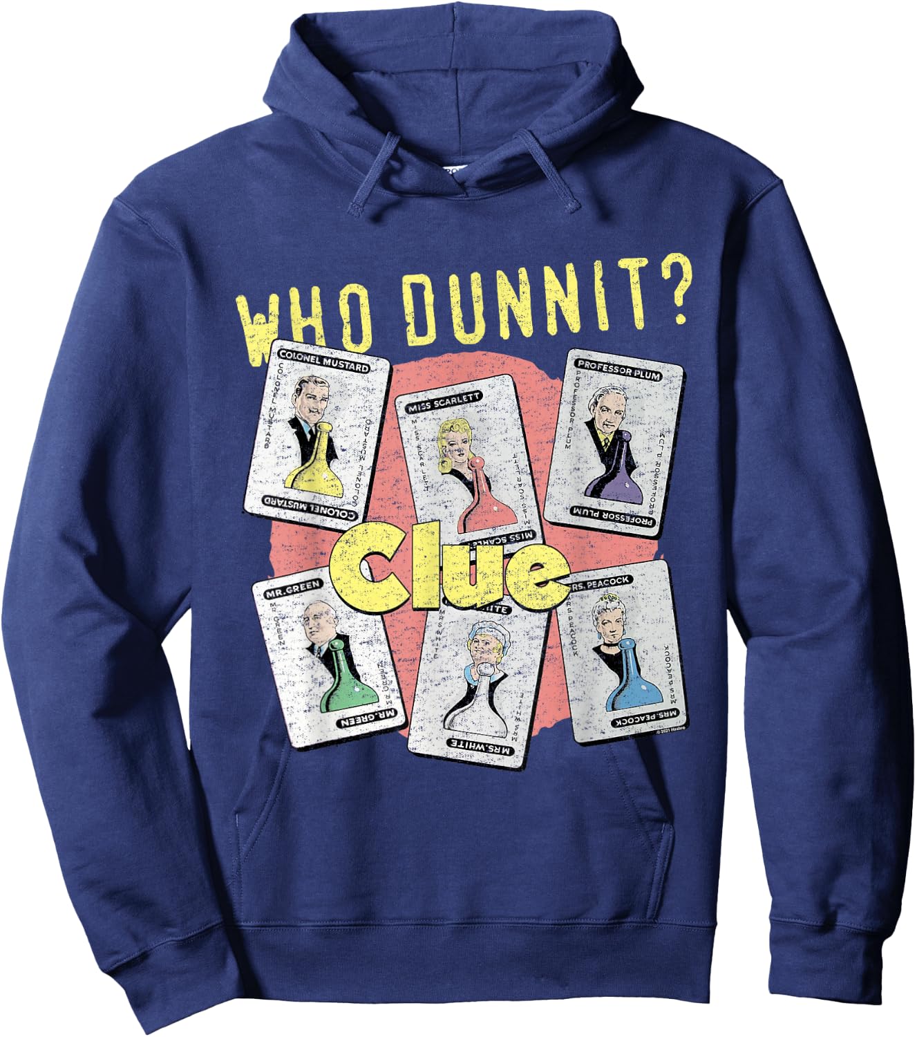 Clue Clue to Who Dunnit Hoodie - Hoodie | Navy