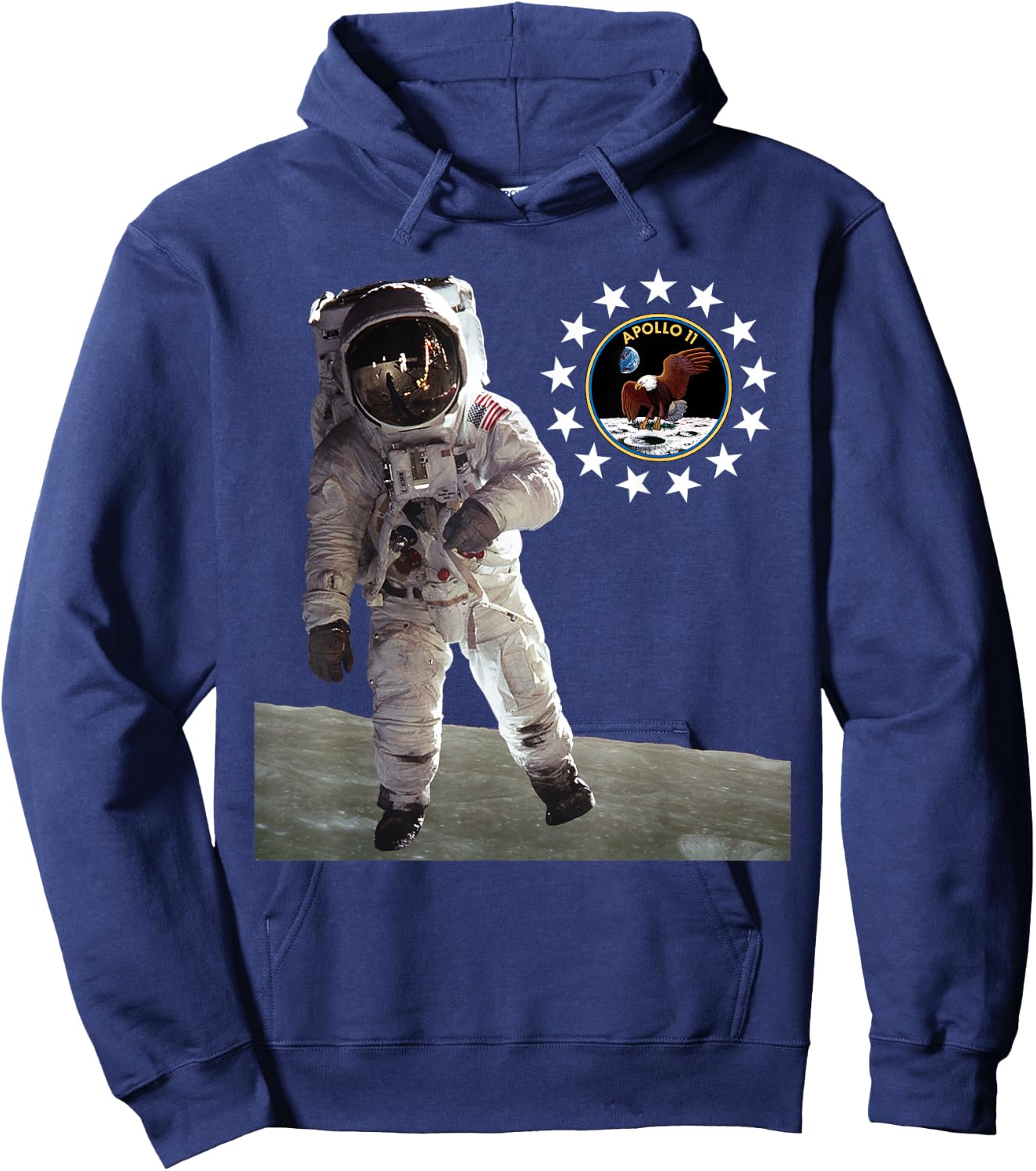 July 20, 1969 Moon Landing Shirt Apollo 11 50th Anniversary Hoodie - Hoodie | Navy