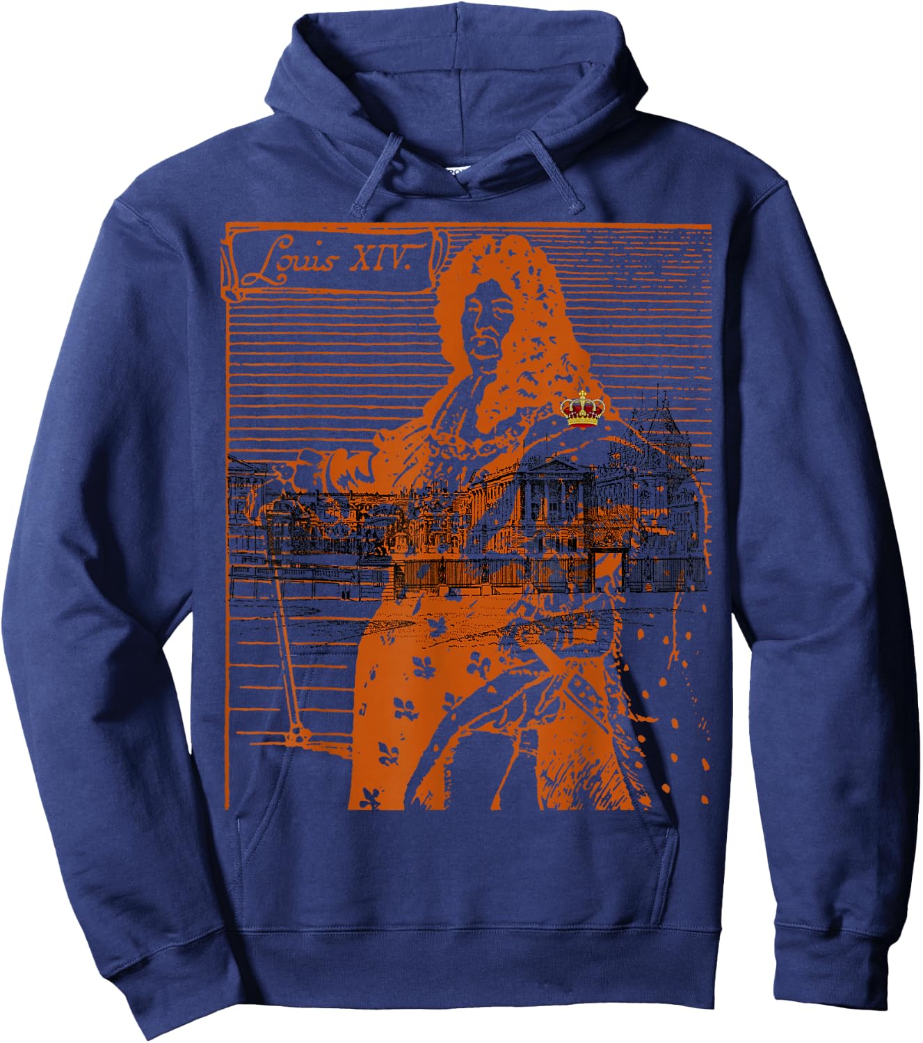 Louis XIV 14 1 Hoodie - Hoodie | Navy