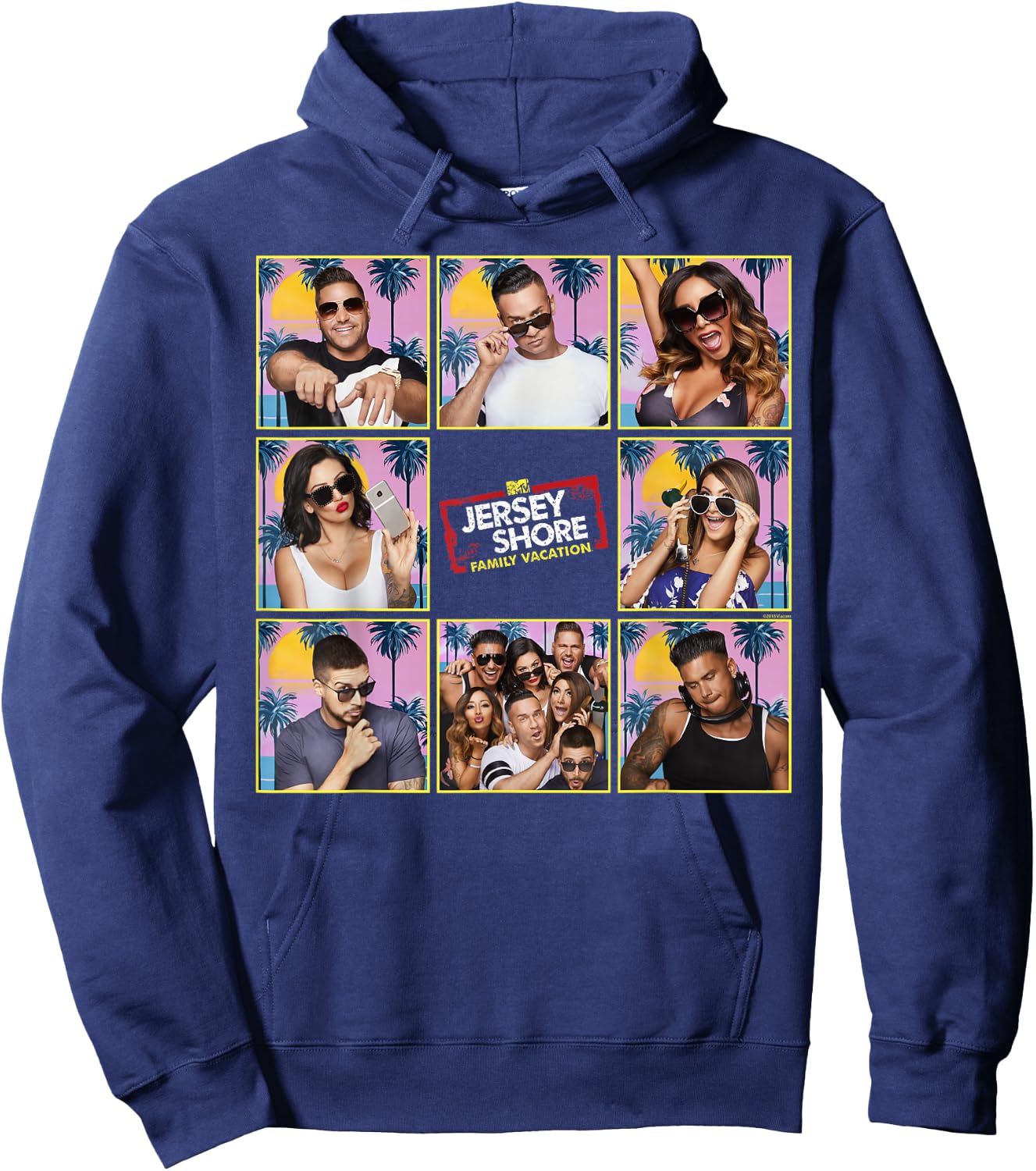 MTV Jersey Shore Jersey Story Hoodie - Hoodie | Navy