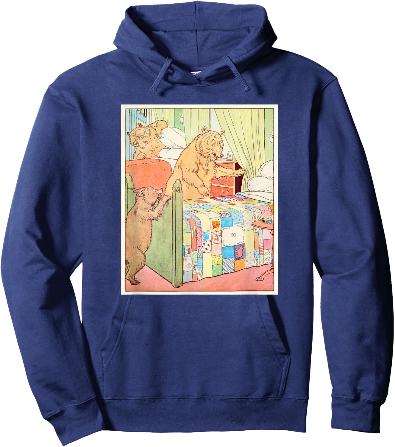 Goldilocks and The Three Bears - Someone Sleeping in Our Bed Hoodie - Hoodie | Navy