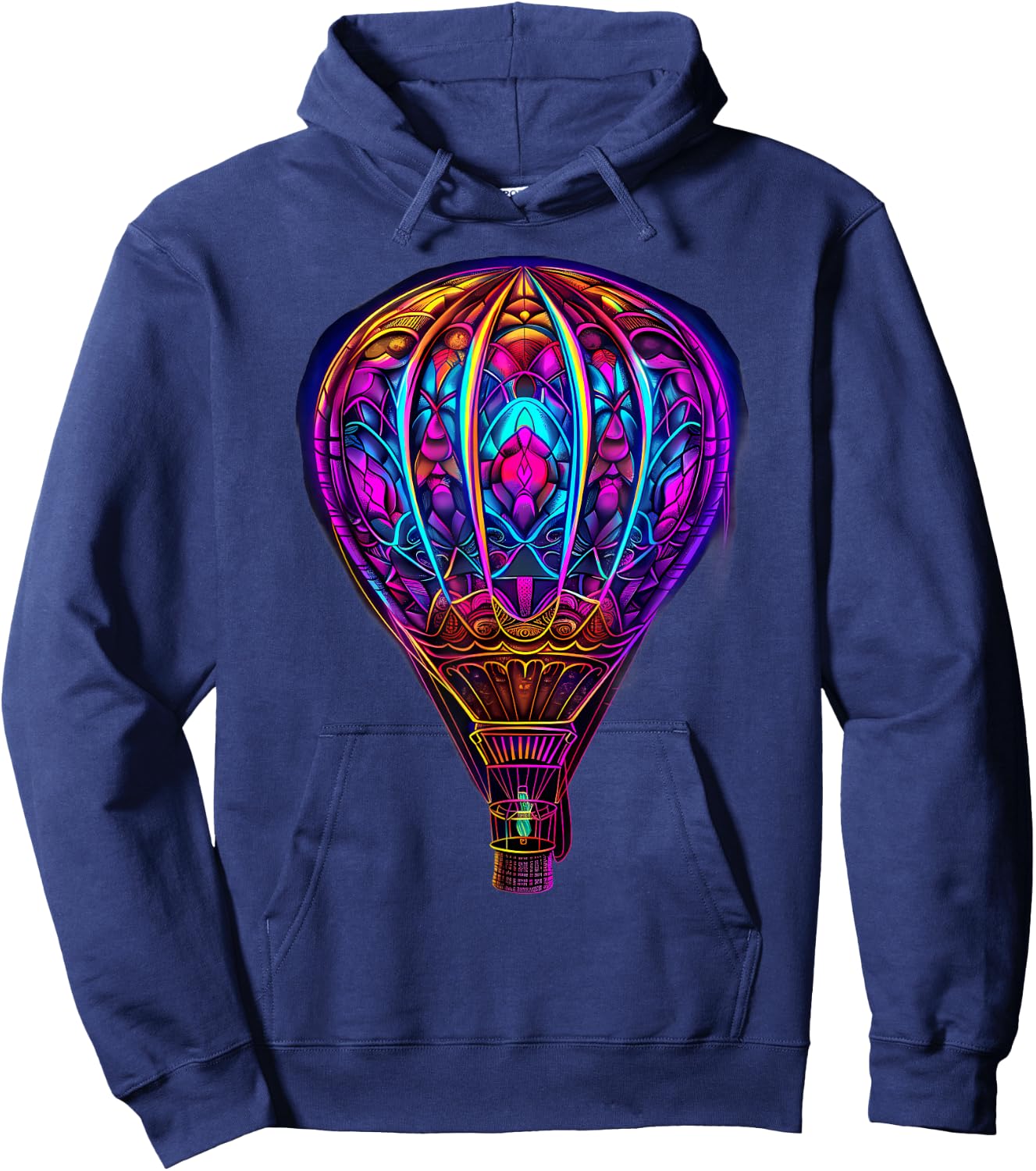 Hot Air Balloon Ride Festival Hot Air Ballooning Hoodie - Hoodie | Navy