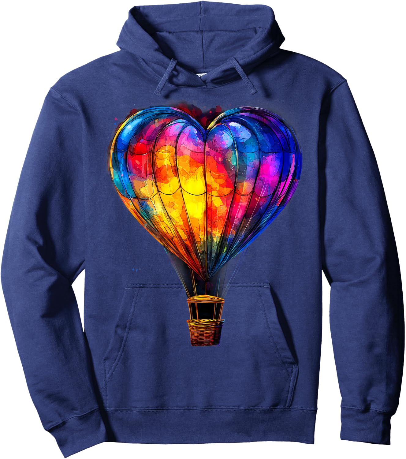 Hot Air Balloon Ride Festival Hot Air Ballooning Hoodie - Hoodie | Navy