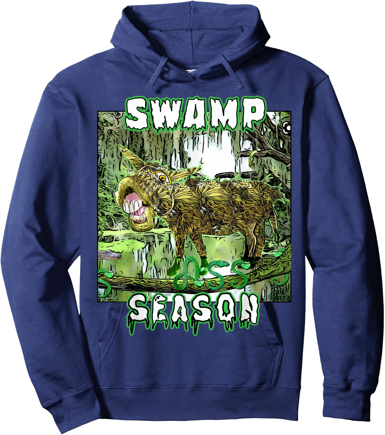 Swamp Ass Hoodie - Hoodie | Navy