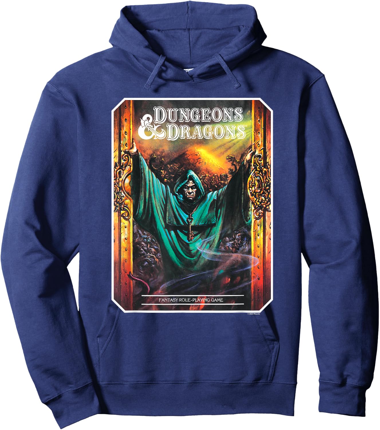 Dungeons & Dragons Vintage Dungeon Master's Guide Hoodie - Hoodie | Navy