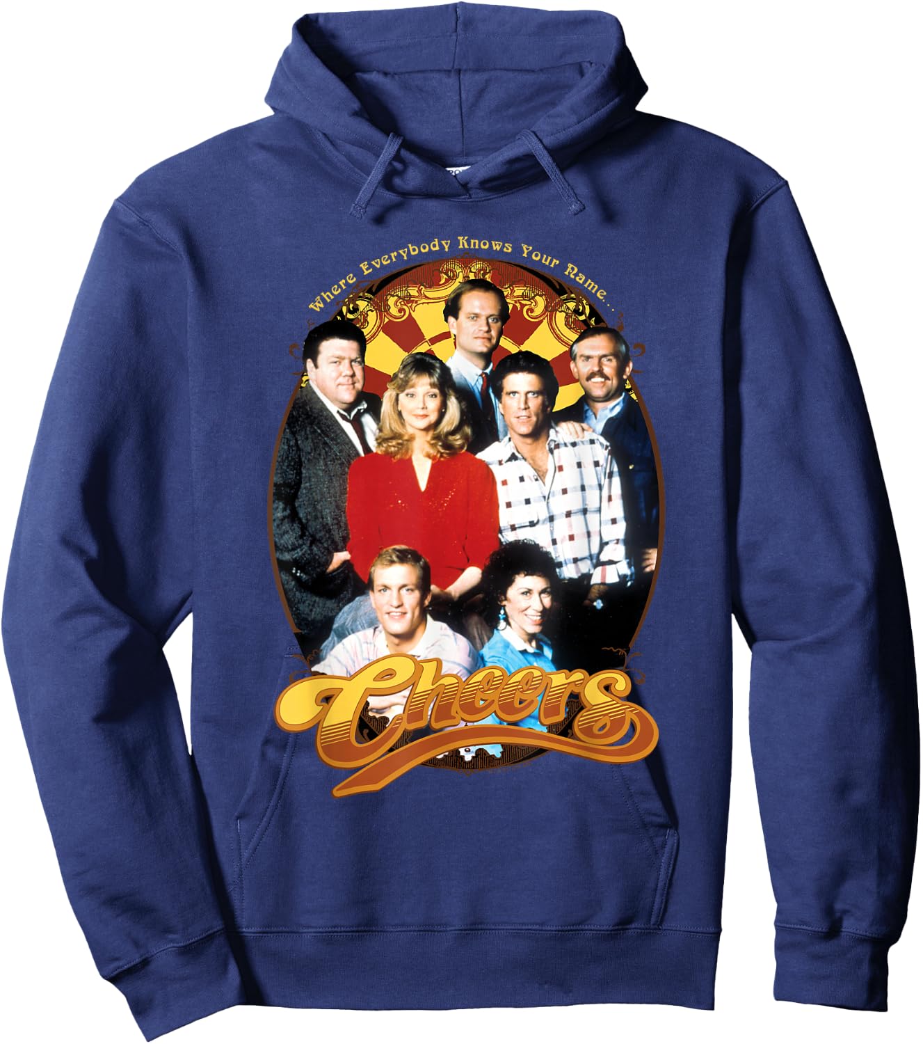 Cheers Group Shot Hoodie - Hoodie | Navy