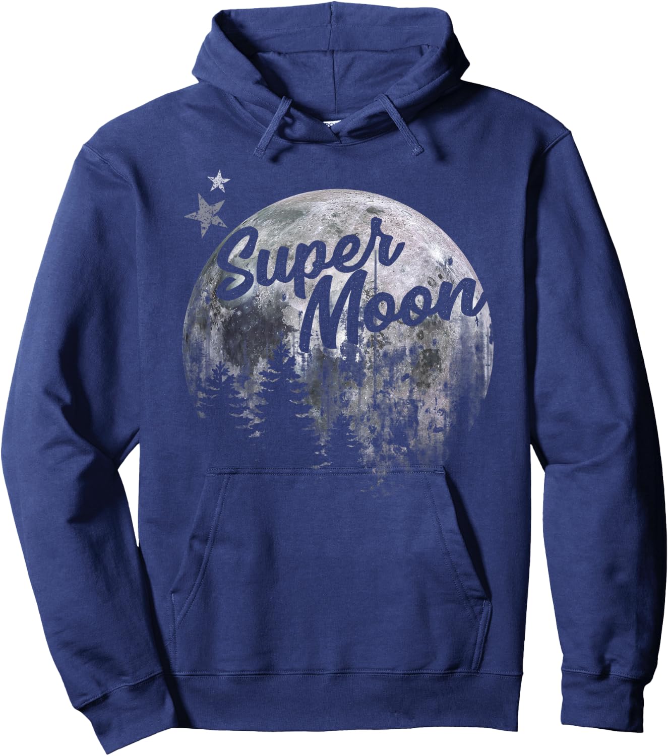 Supermoon T Shirt 2017 2018 Hoodie - Hoodie | Navy