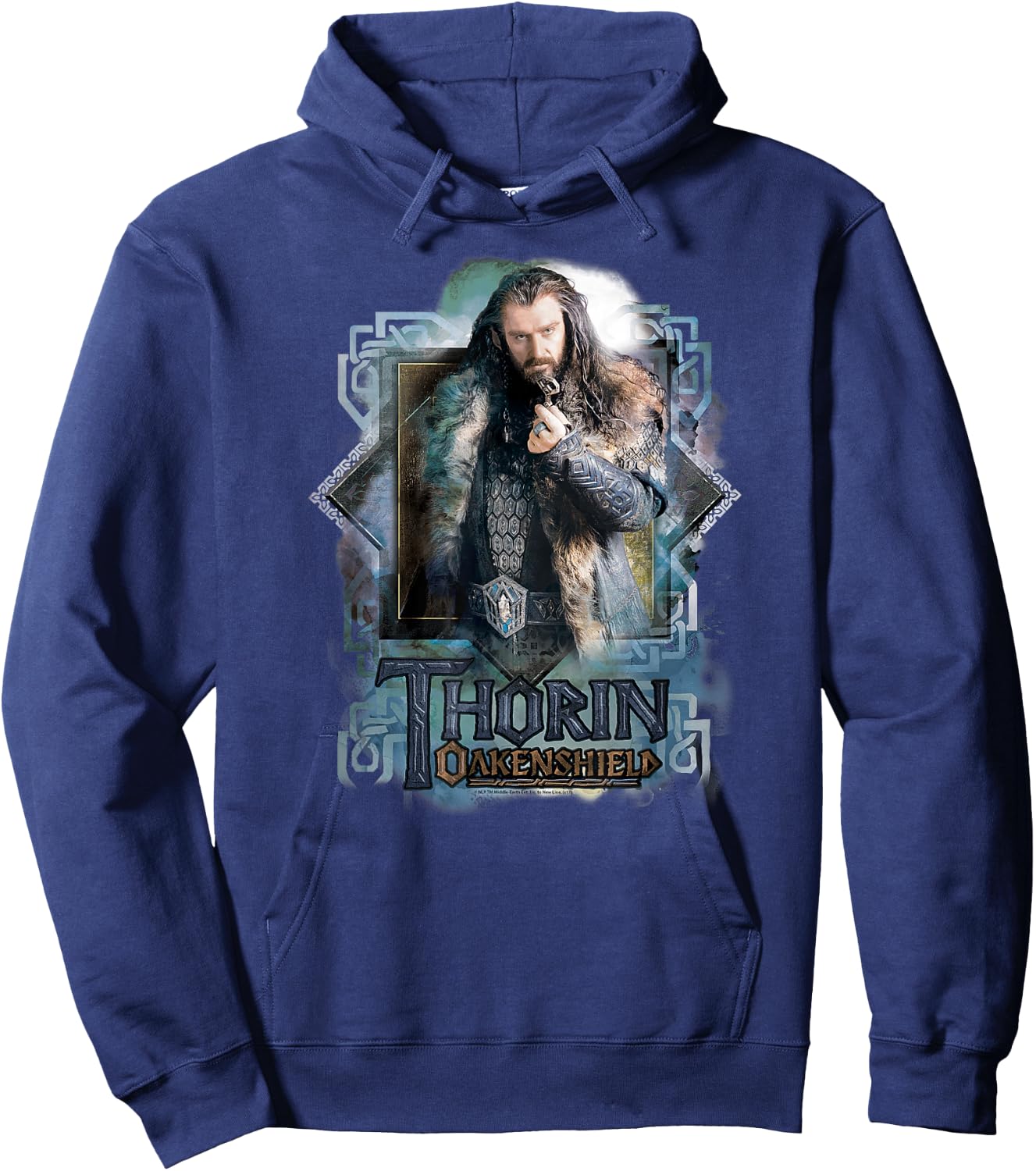 Hobbit Thorin Oakenshield Key Hoodie - Hoodie | Navy