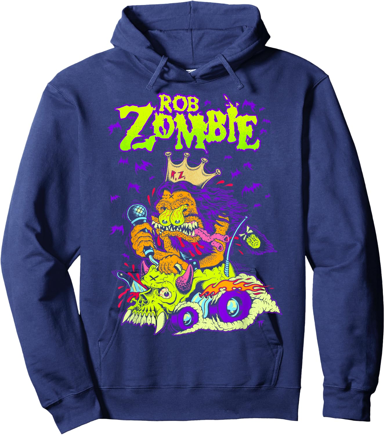 Rob Zombie – King Freak Hoodie - Hoodie | Navy