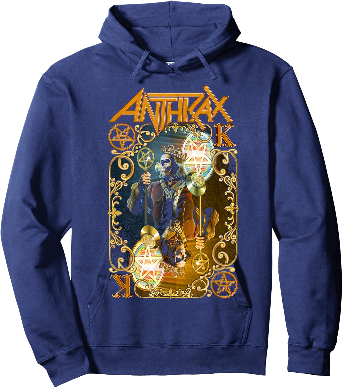 Anthrax Evil Twin Hoodie - Hoodie | Navy