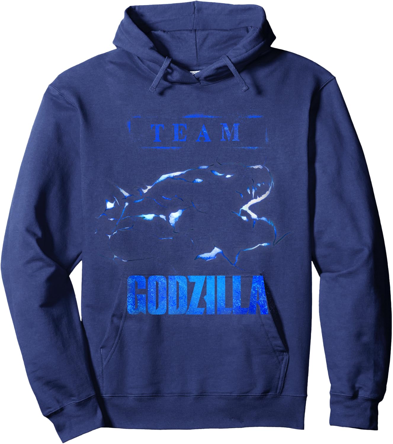 Godzilla vs Kong - Official Team Godzilla Monarch Hoodie - Hoodie | Navy