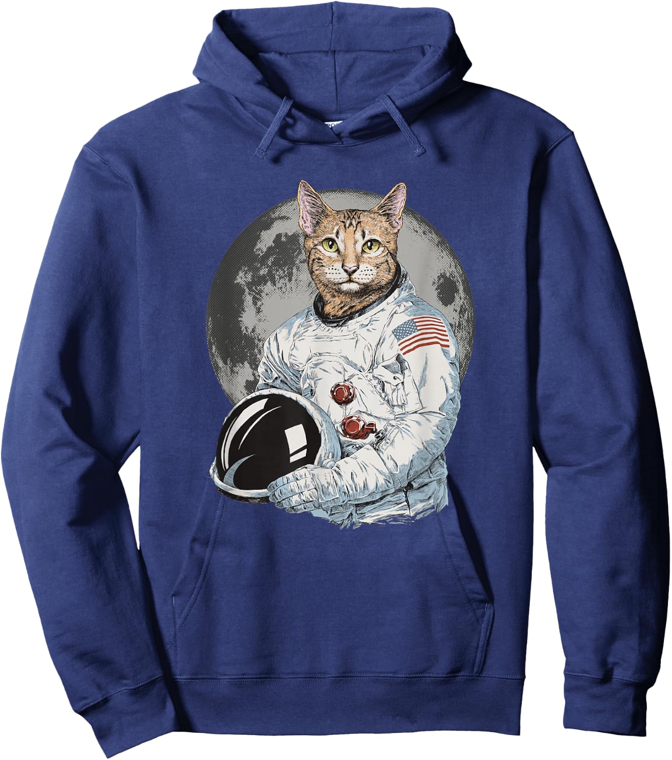 Galaxy Cat Co Cat In Astronaut Suit Funny Gift Hoodie - Hoodie | Navy