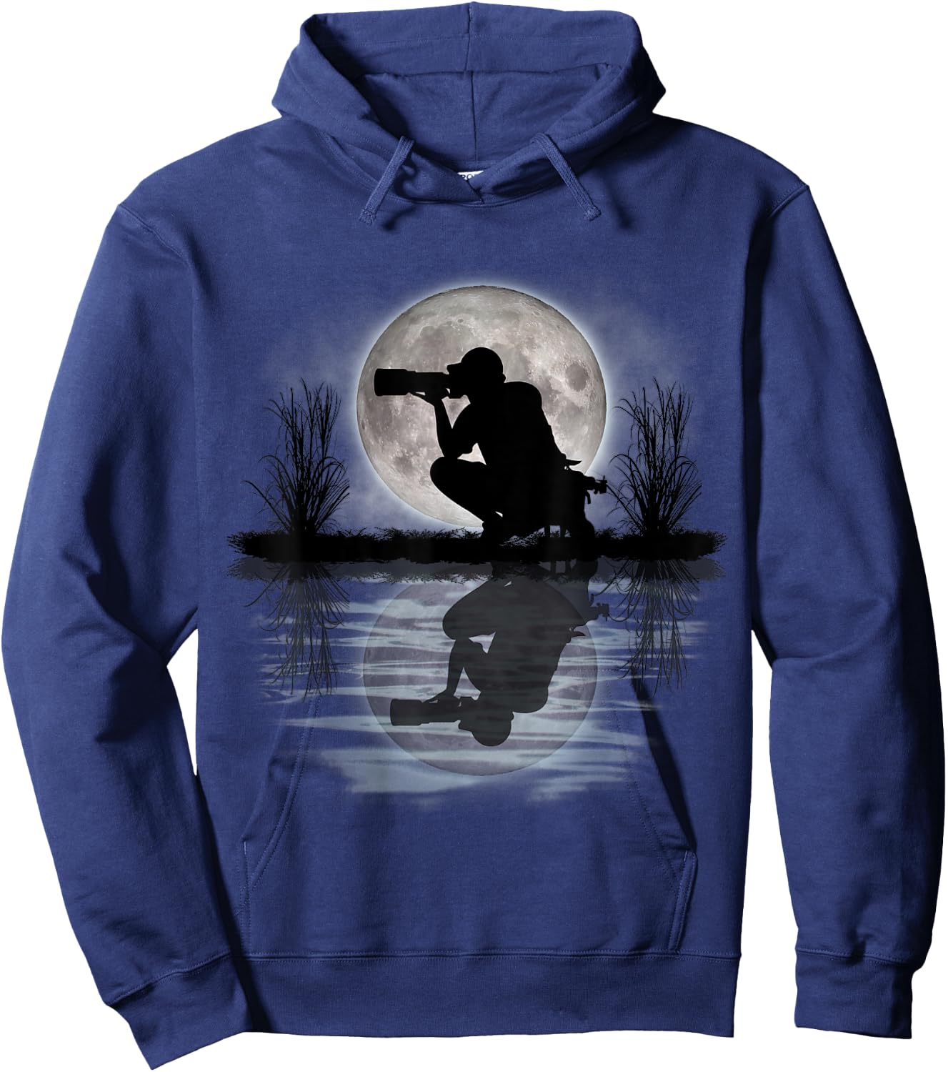 Photographer Hiking Nature Camping Picture Gift Hoodie - Hoodie | Navy