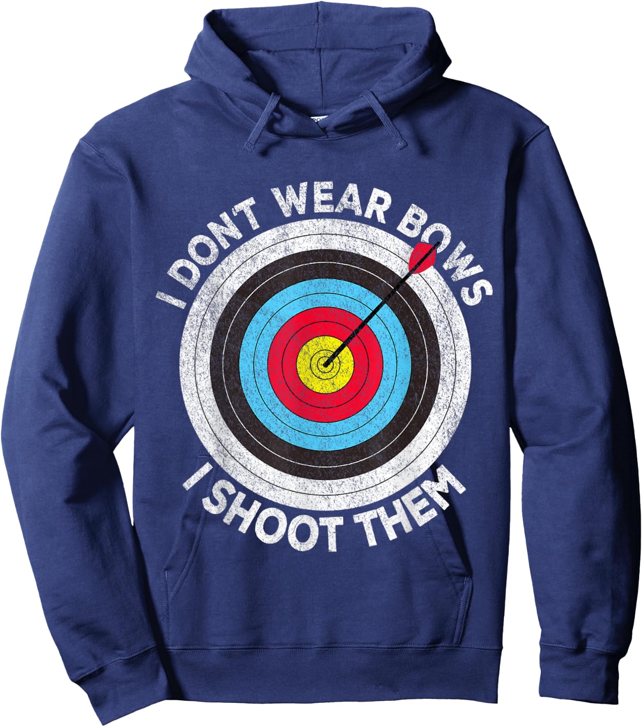Funny Archery Archer Bow Shooting Bow Hunting For Girls Hoodie - Hoodie | Navy