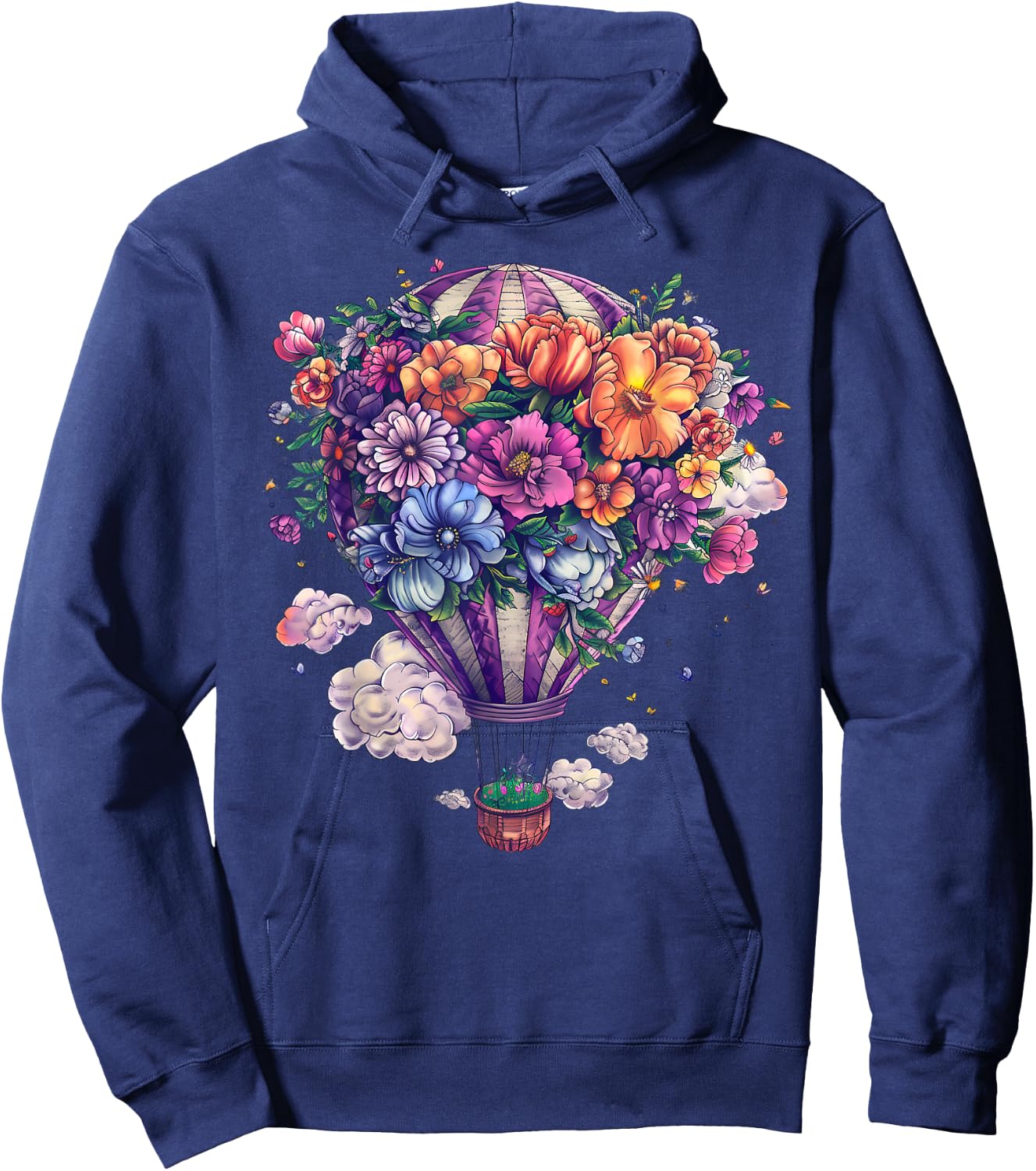 Hot Air Balloon Ride Festival Hot Air Ballooning Hoodie - Hoodie | Navy