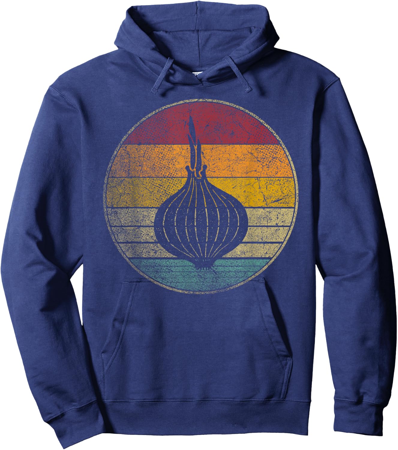 Onion Vegetable Cook Chef Farm Farmer Garden Food Plant Gift Hoodie - Hoodie | Navy
