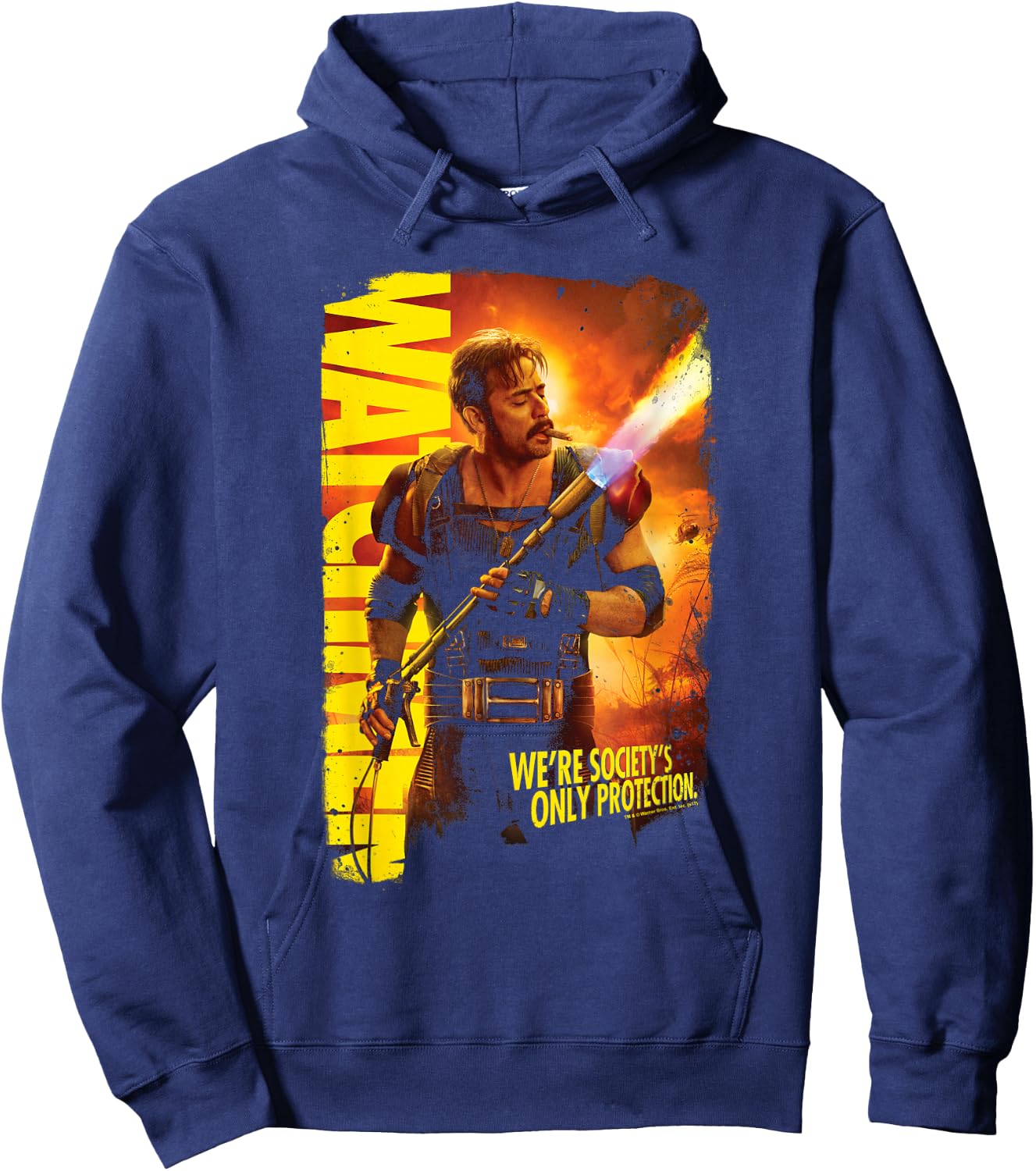 Watchmen Comedian Smoke 'em Hoodie - Hoodie | Navy