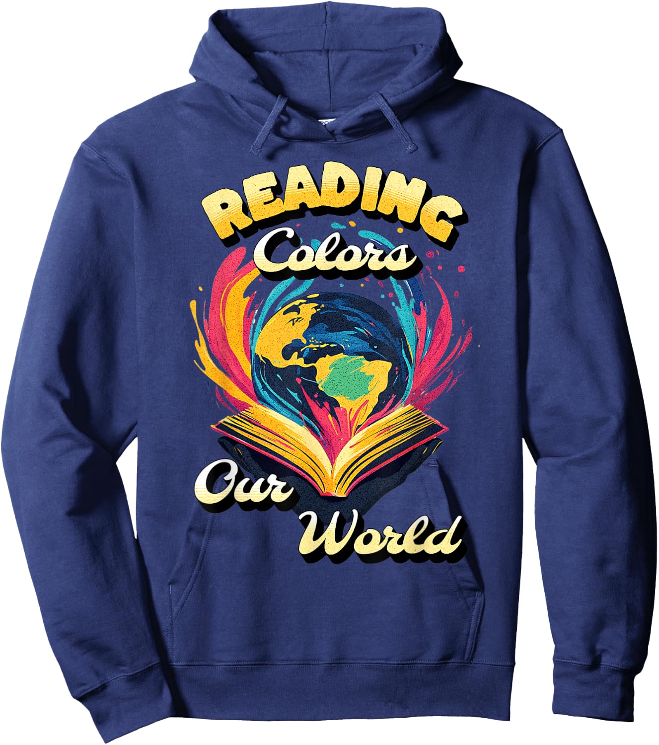 Reading Colors Our World 2026 Hoodie - Hoodie | Navy