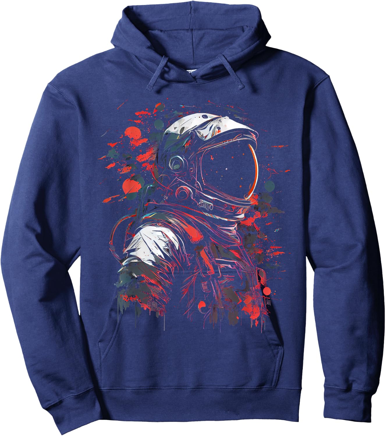 Astronaut Space Space Spaceship Planets Astronaut Hoodie - Hoodie | Navy
