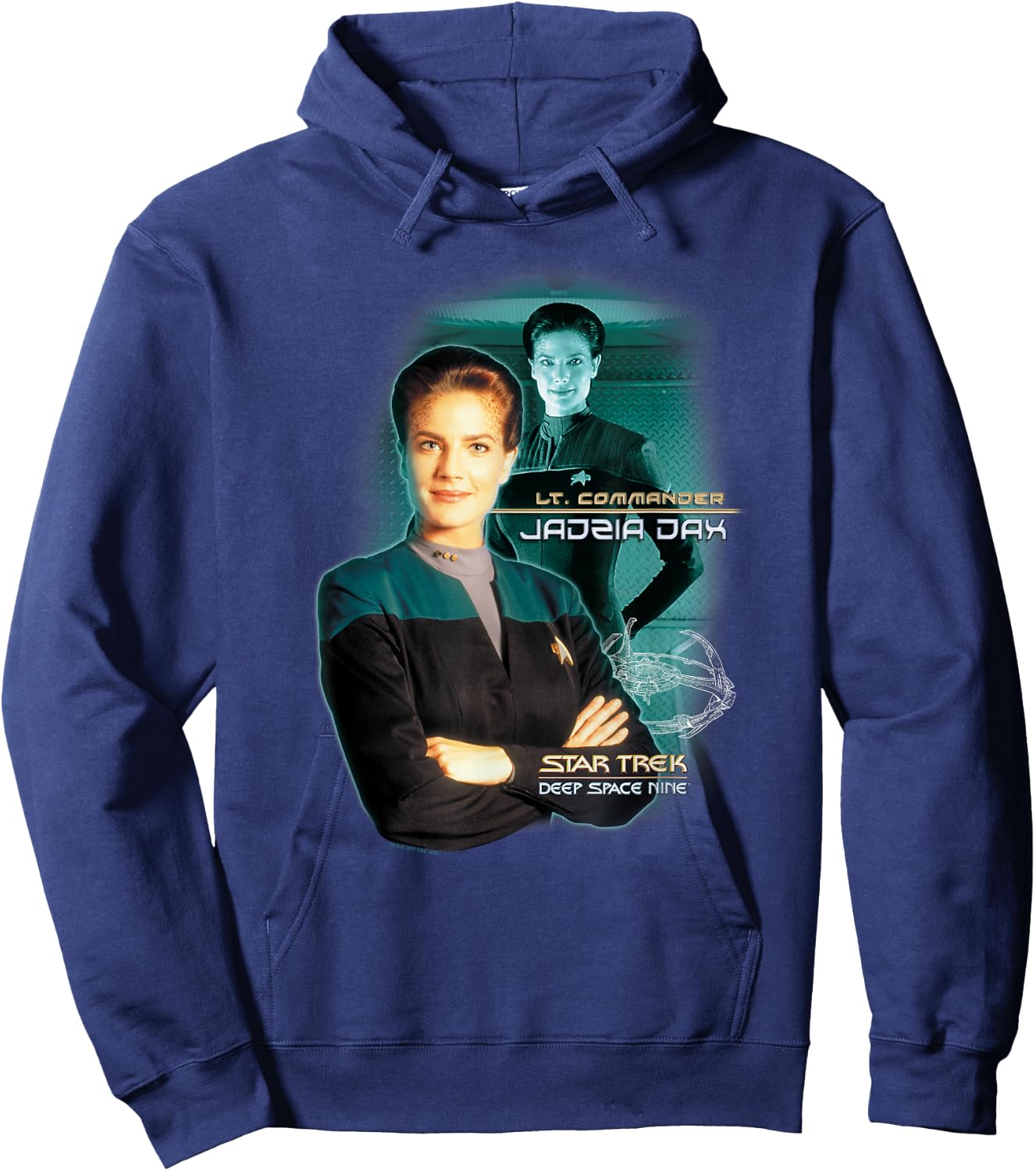 Star Trek Jadzia Dax Hoodie - Hoodie | Navy