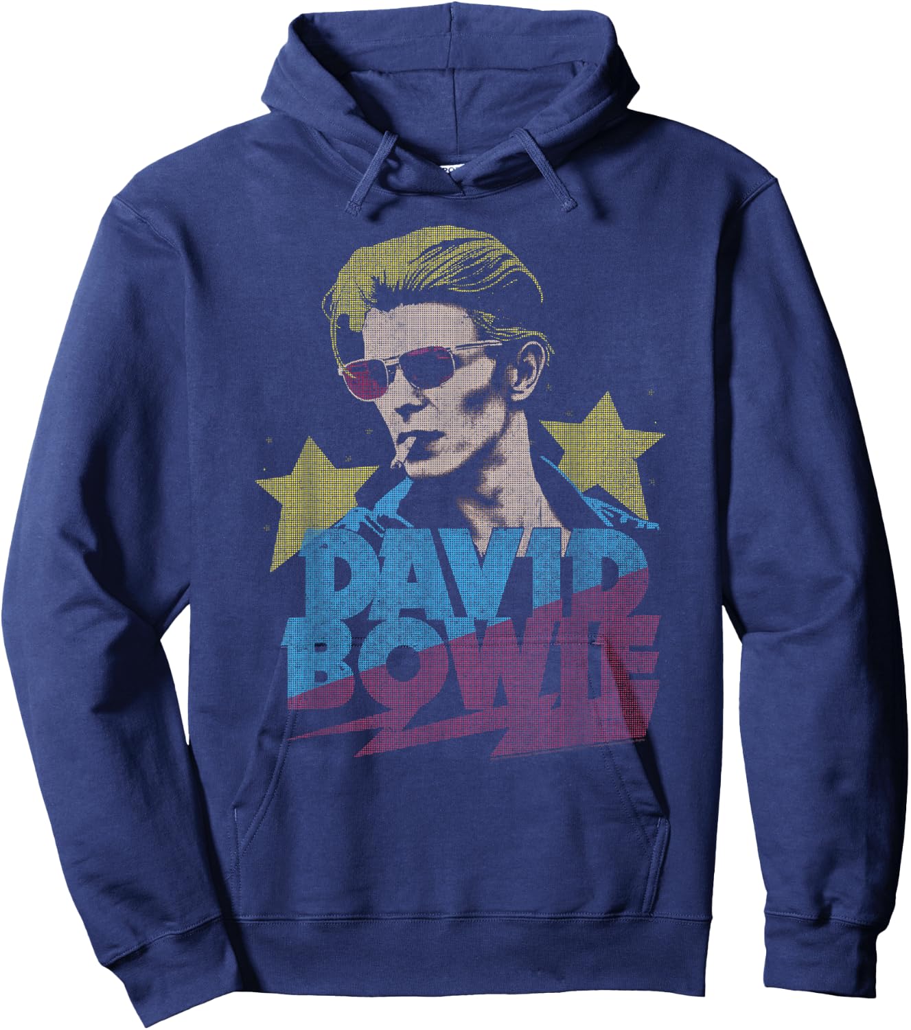David Bowie - Icon Hoodie - Hoodie | Navy