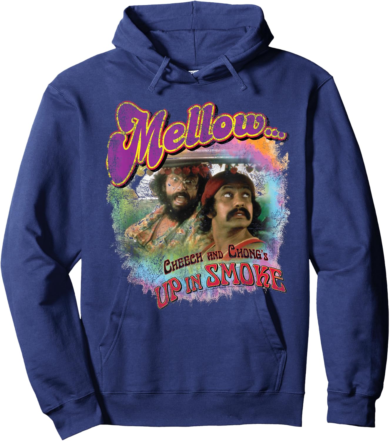 Up in Smoke Mellow Hoodie - Hoodie | Navy