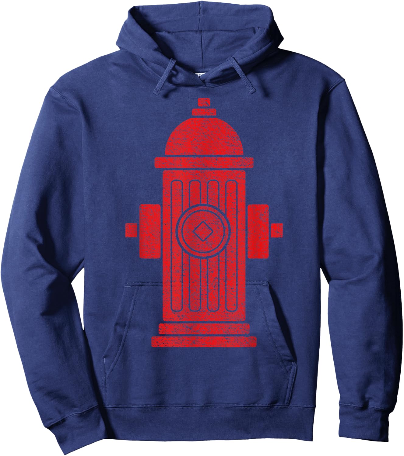 Fire Hydrant Halloween Costume Pretend I'm a Fire Hydrant Hoodie - Hoodie | Navy