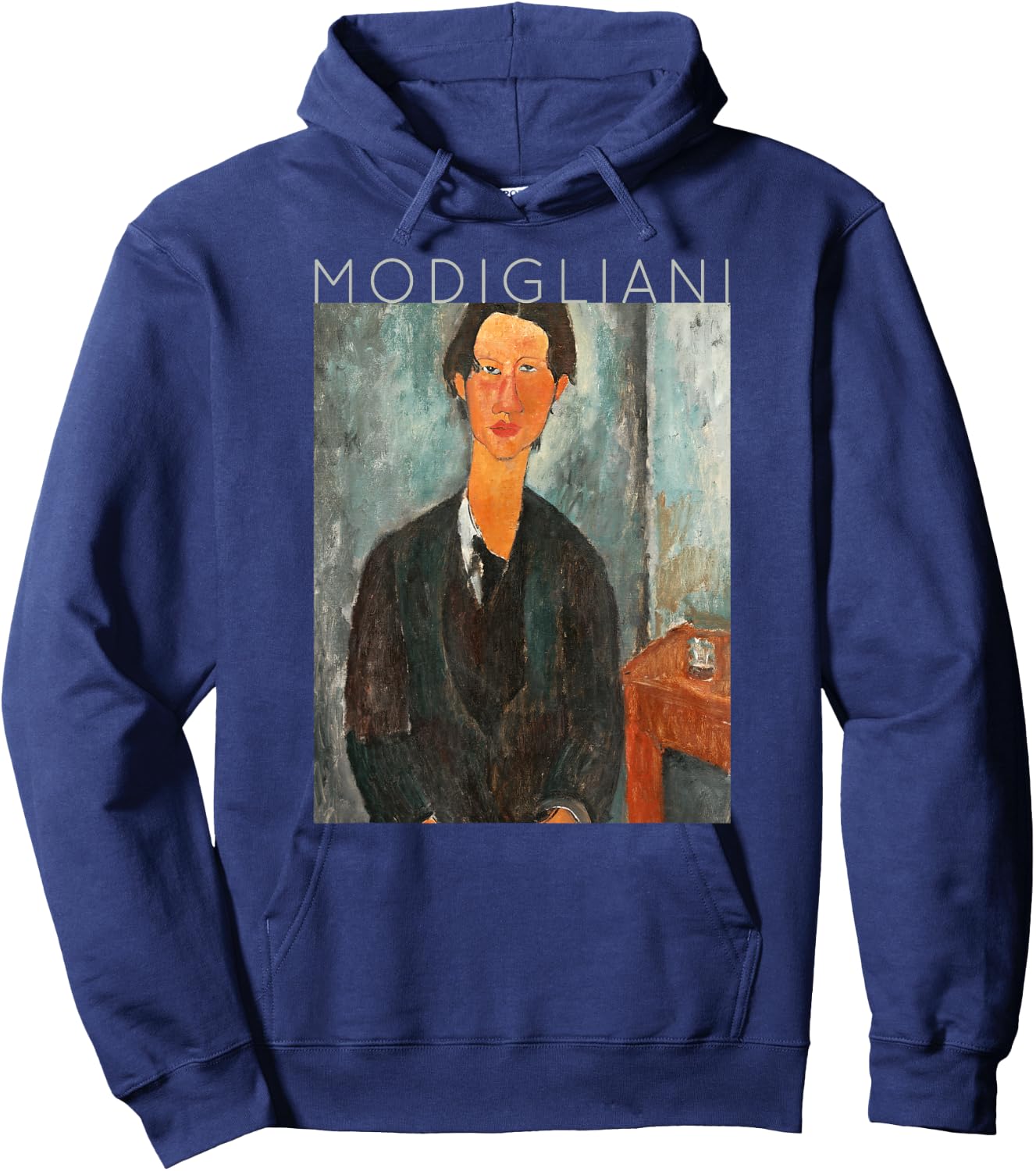 Amedeo Modigliani Chaim Soutine Painting Ideas for Artists Hoodie - Hoodie | Navy